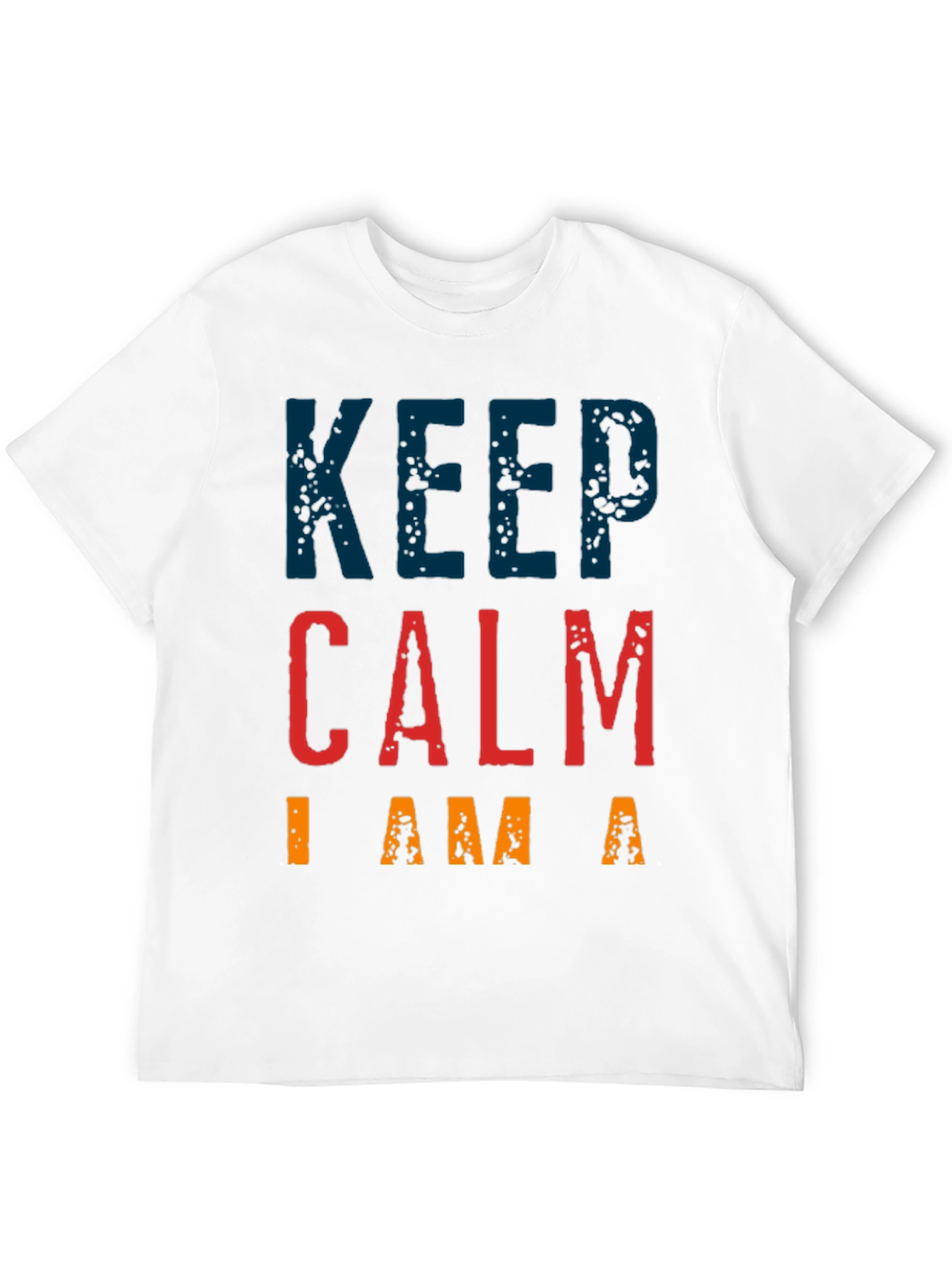 Keep Calm Graphic Tee - Black
