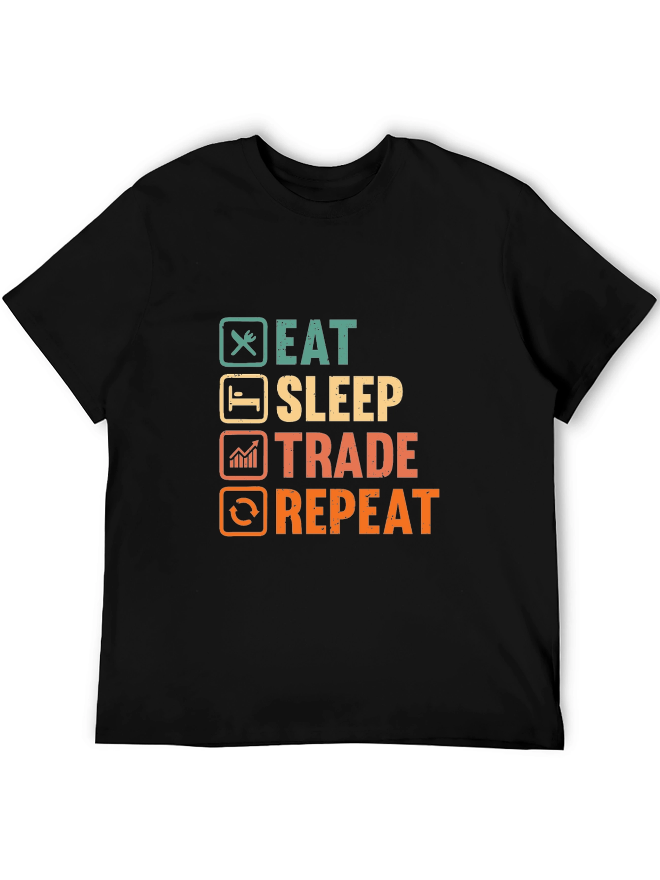 Eat Sleep Trade Repeat T-Shirt