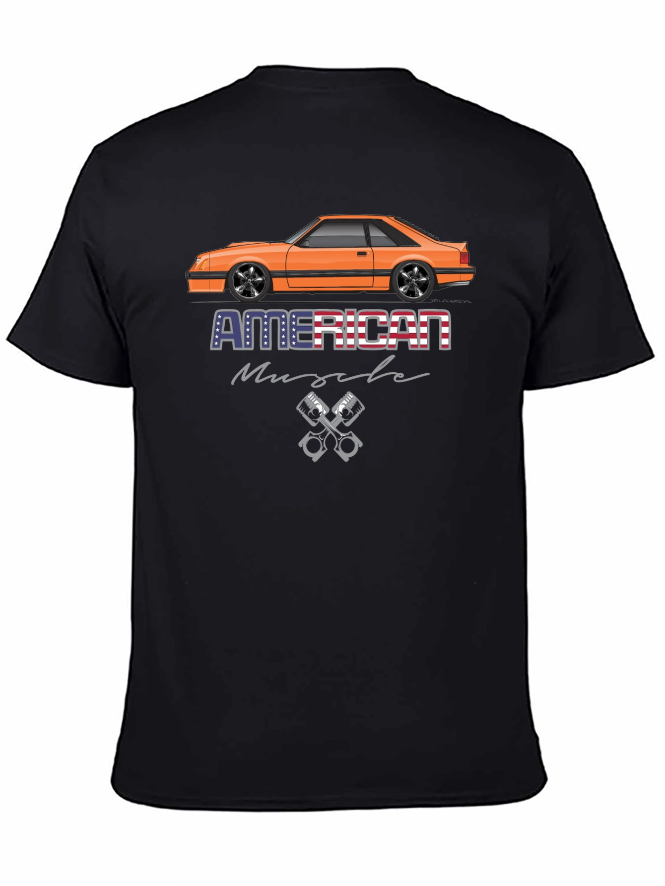 American Muscle Car Graphic T-Shirt