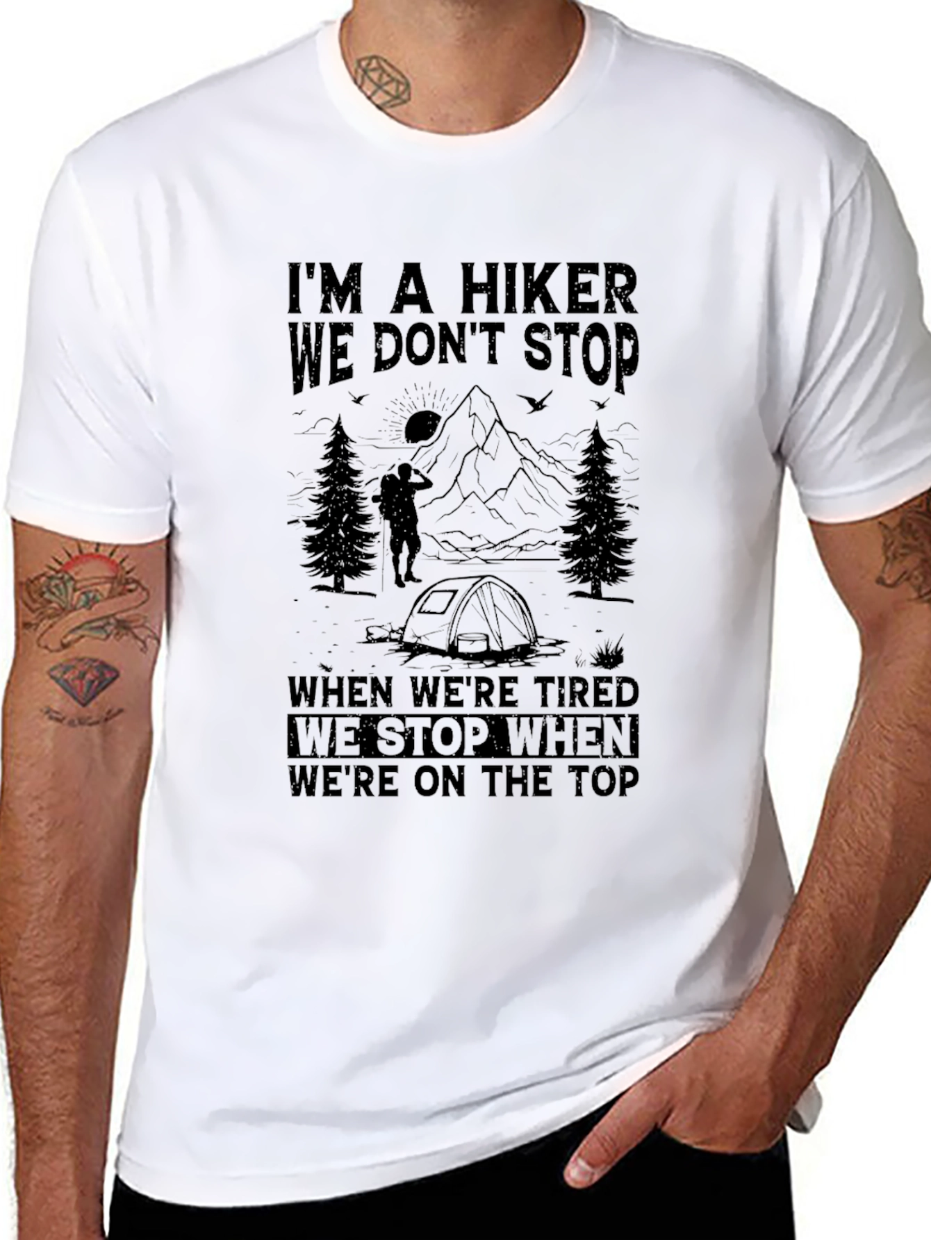 Hiker Graphic Tee - Adventure Ready