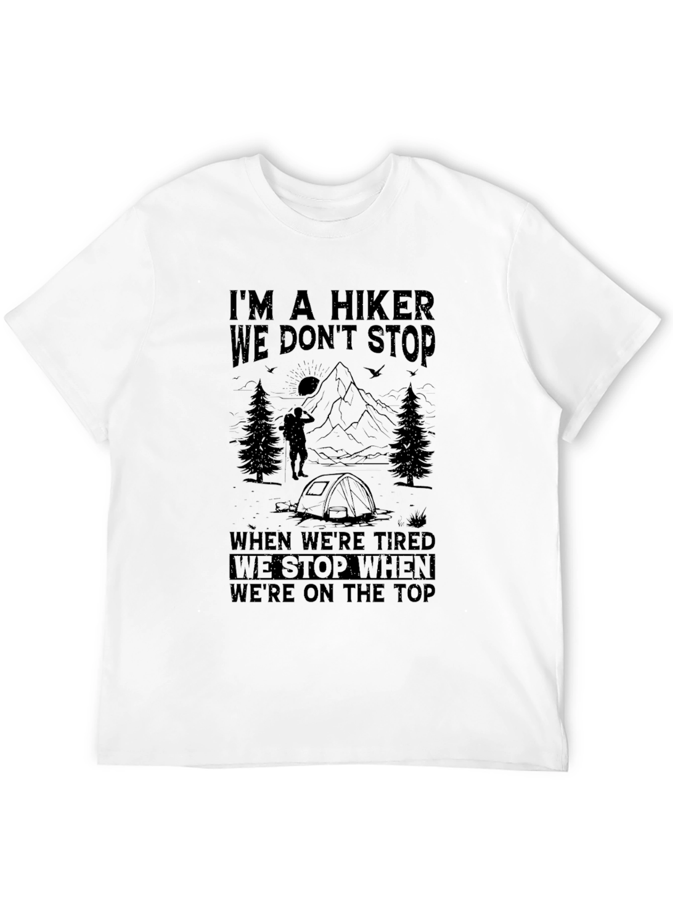 Hiker Graphic Tee - Adventure Ready