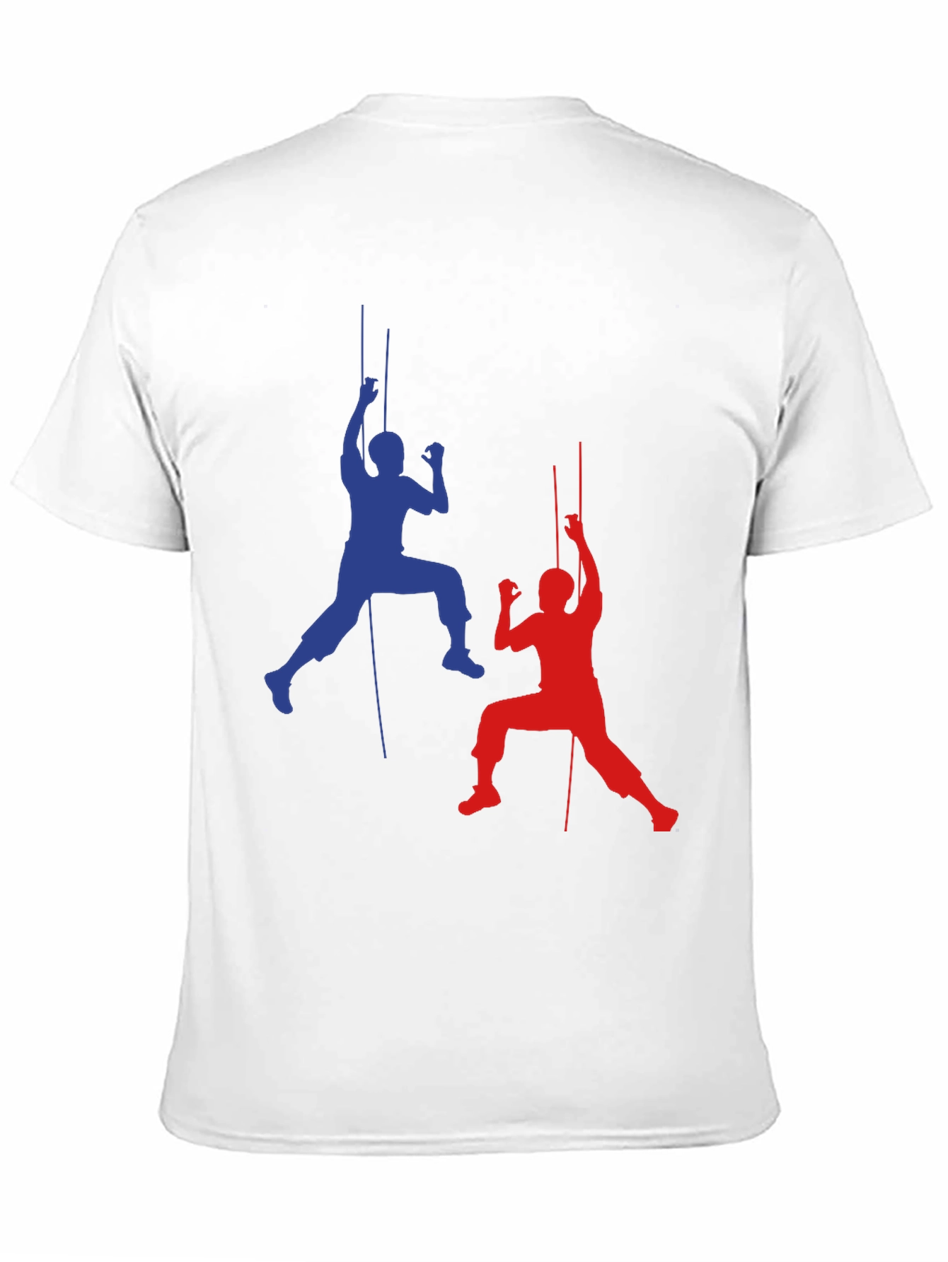 Rock Climbing Silhouette Graphic T-Shirt