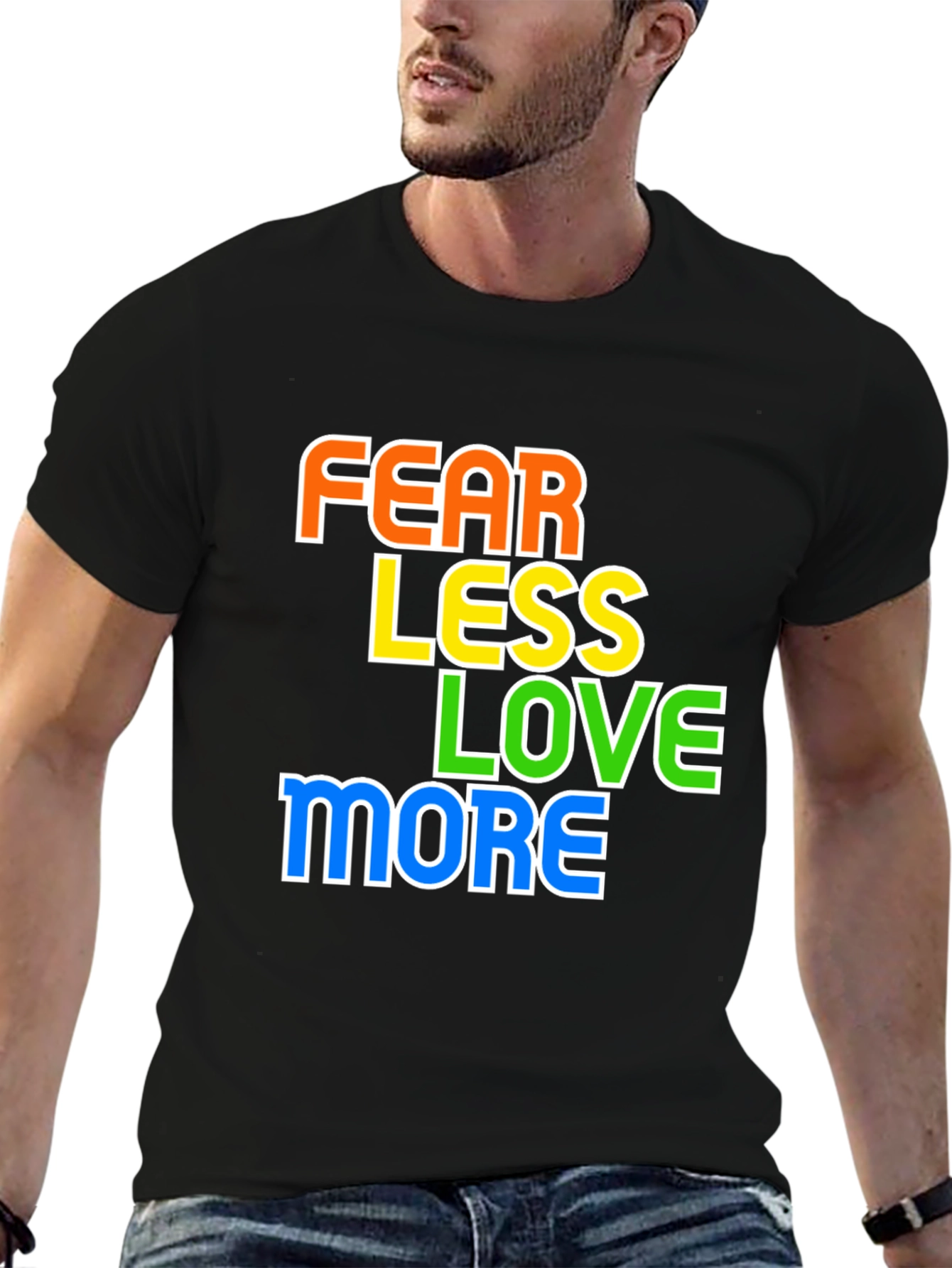 Fear Less Love More Graphic Tee