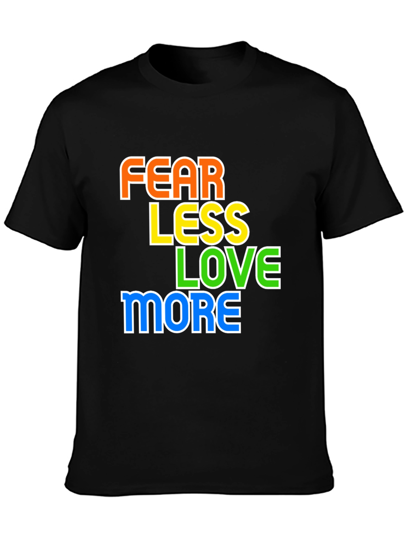 Fear Less Love More Graphic Tee