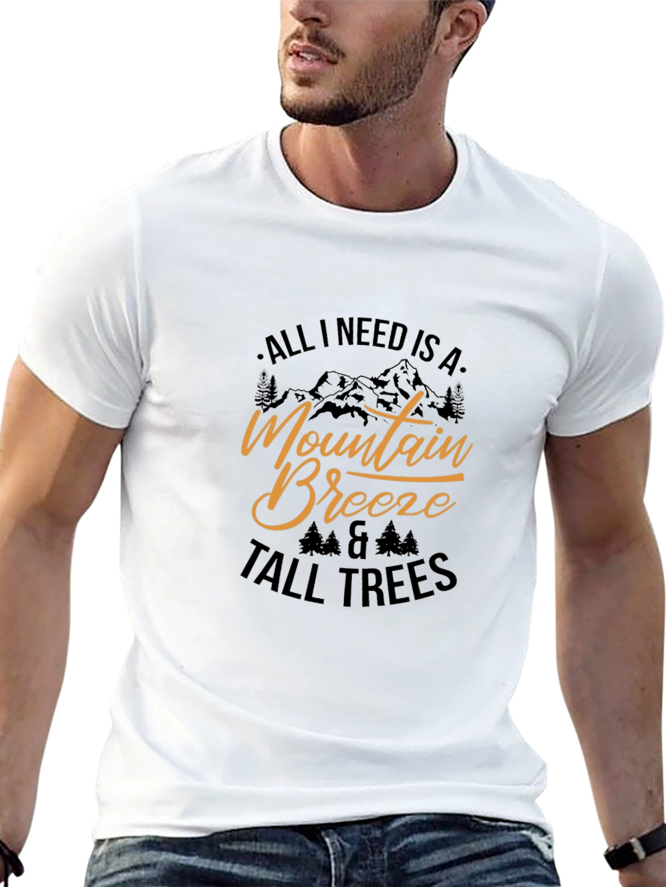 Mountain Breeze T-Shirt - Nature Lover Tee