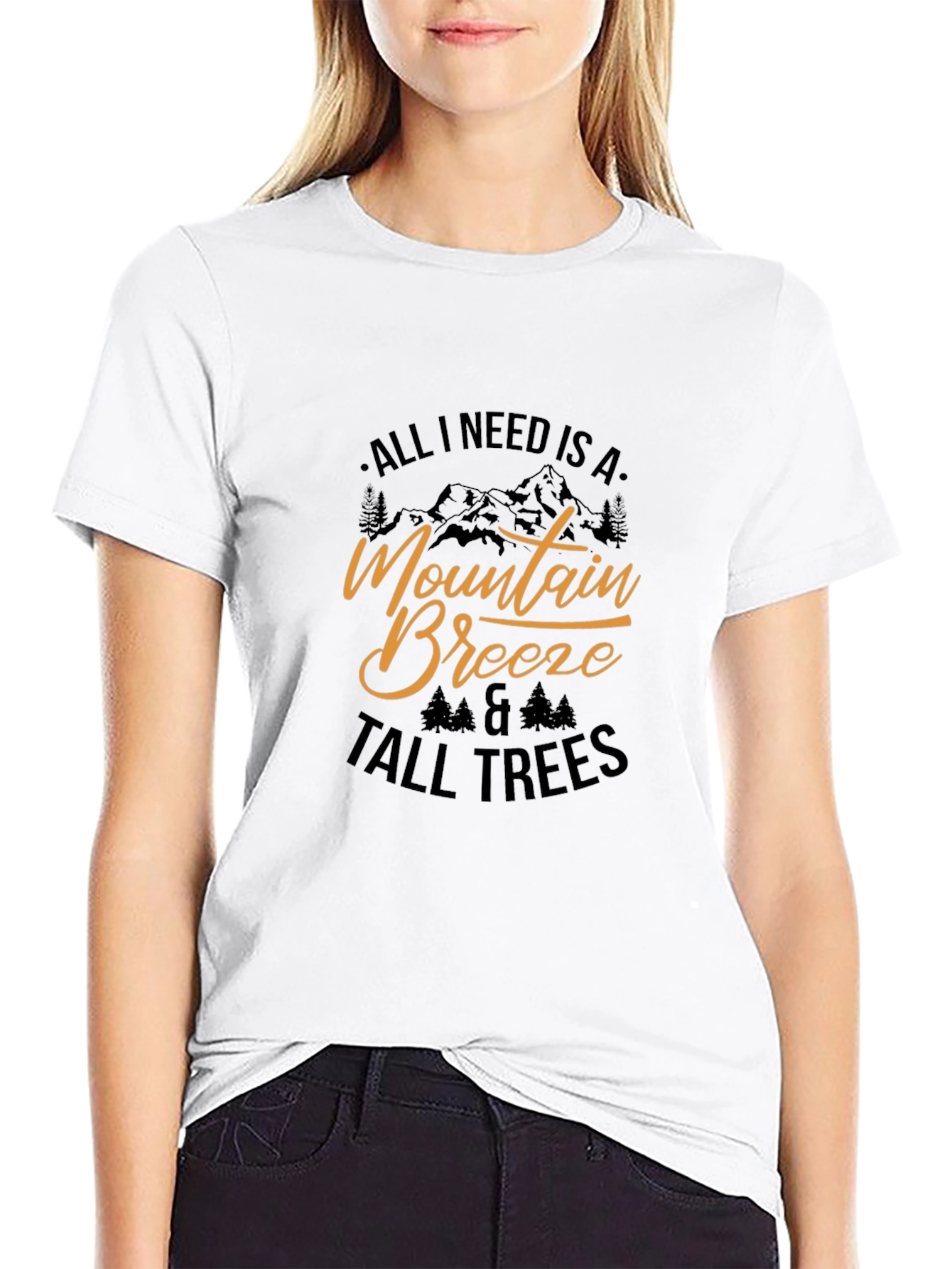 Mountain Breeze T-Shirt - Nature Lover Tee