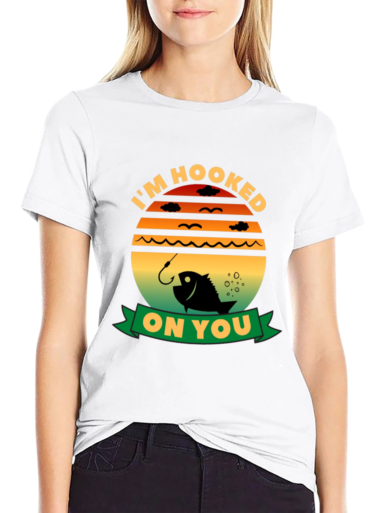 Im Hooked on You Fishing T-Shirt