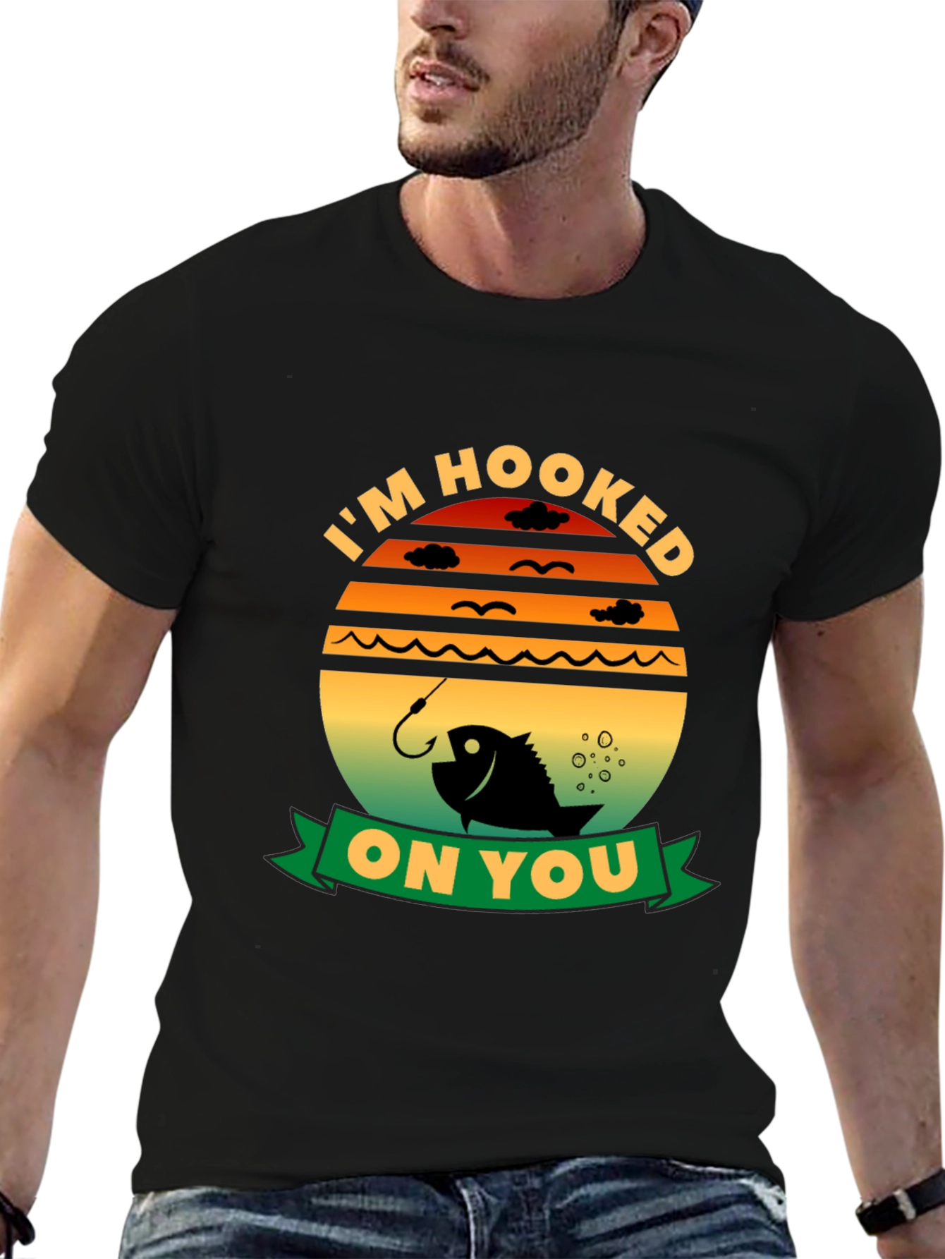 Im Hooked on You Fishing T-Shirt