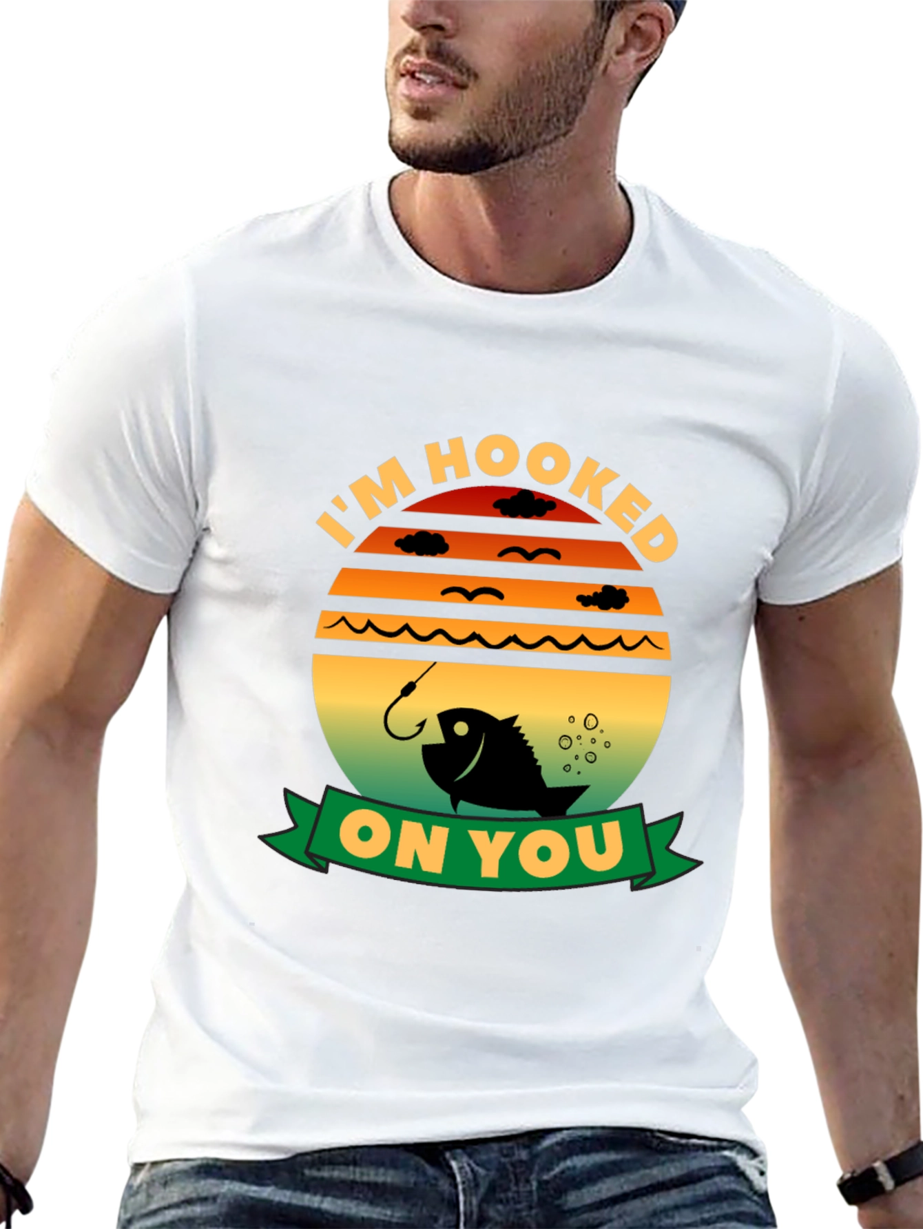 Im Hooked on You Fishing T-Shirt
