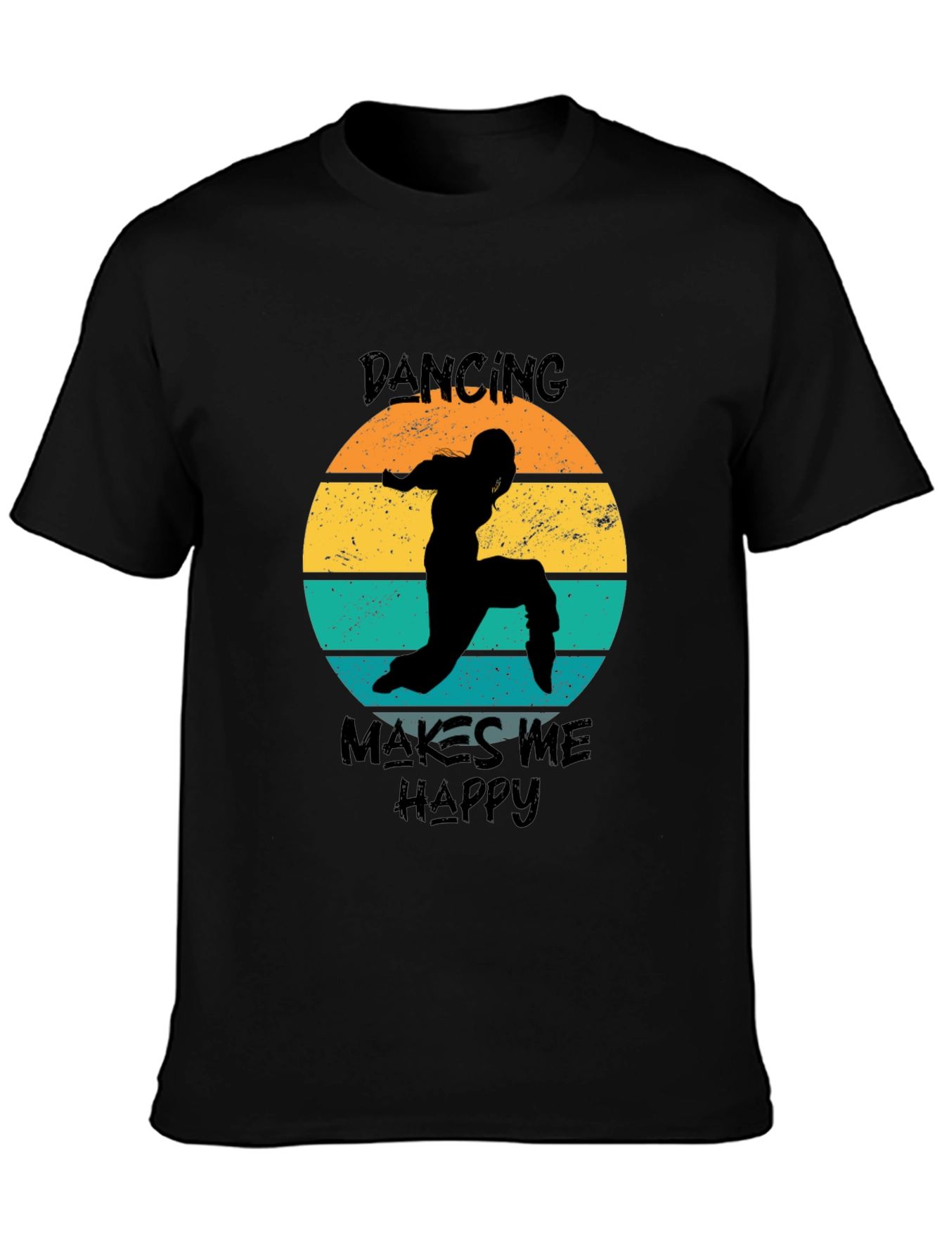 Dancing Makes Me Happy Graphic Tee