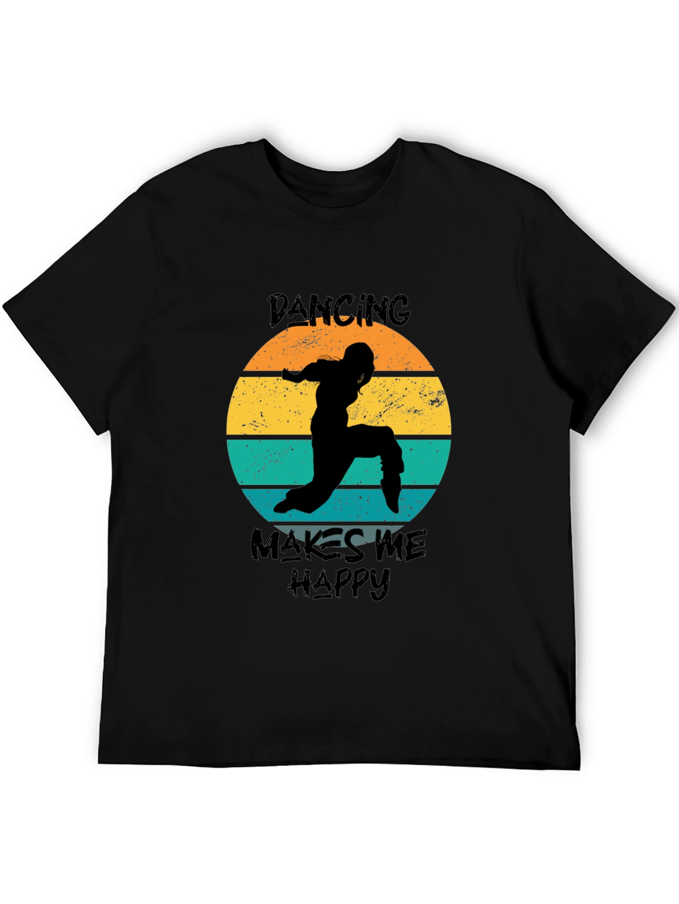 Dancing Makes Me Happy Graphic Tee