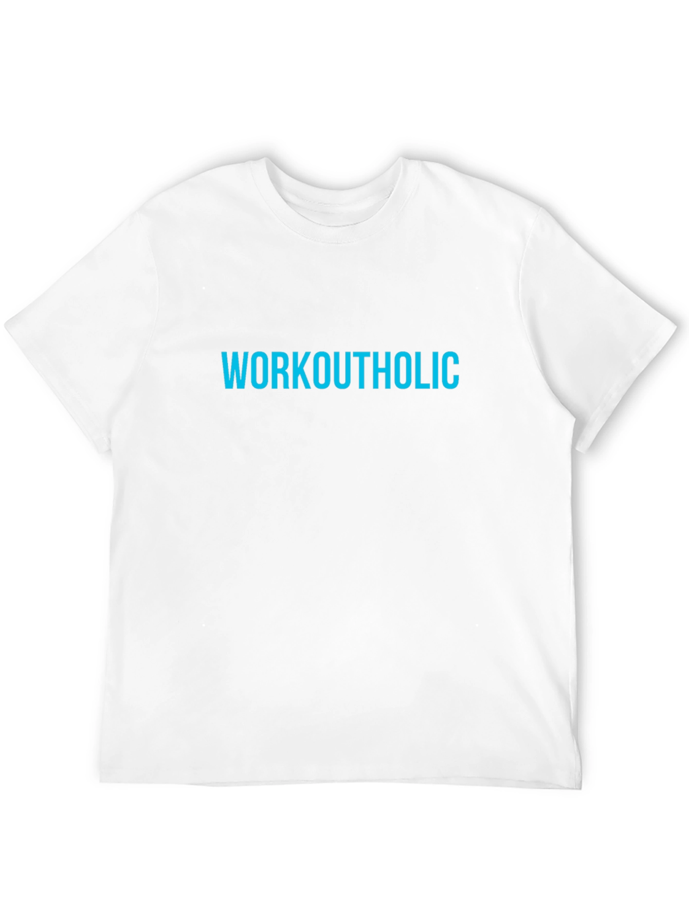Workoutaholic Black Graphic Tee
