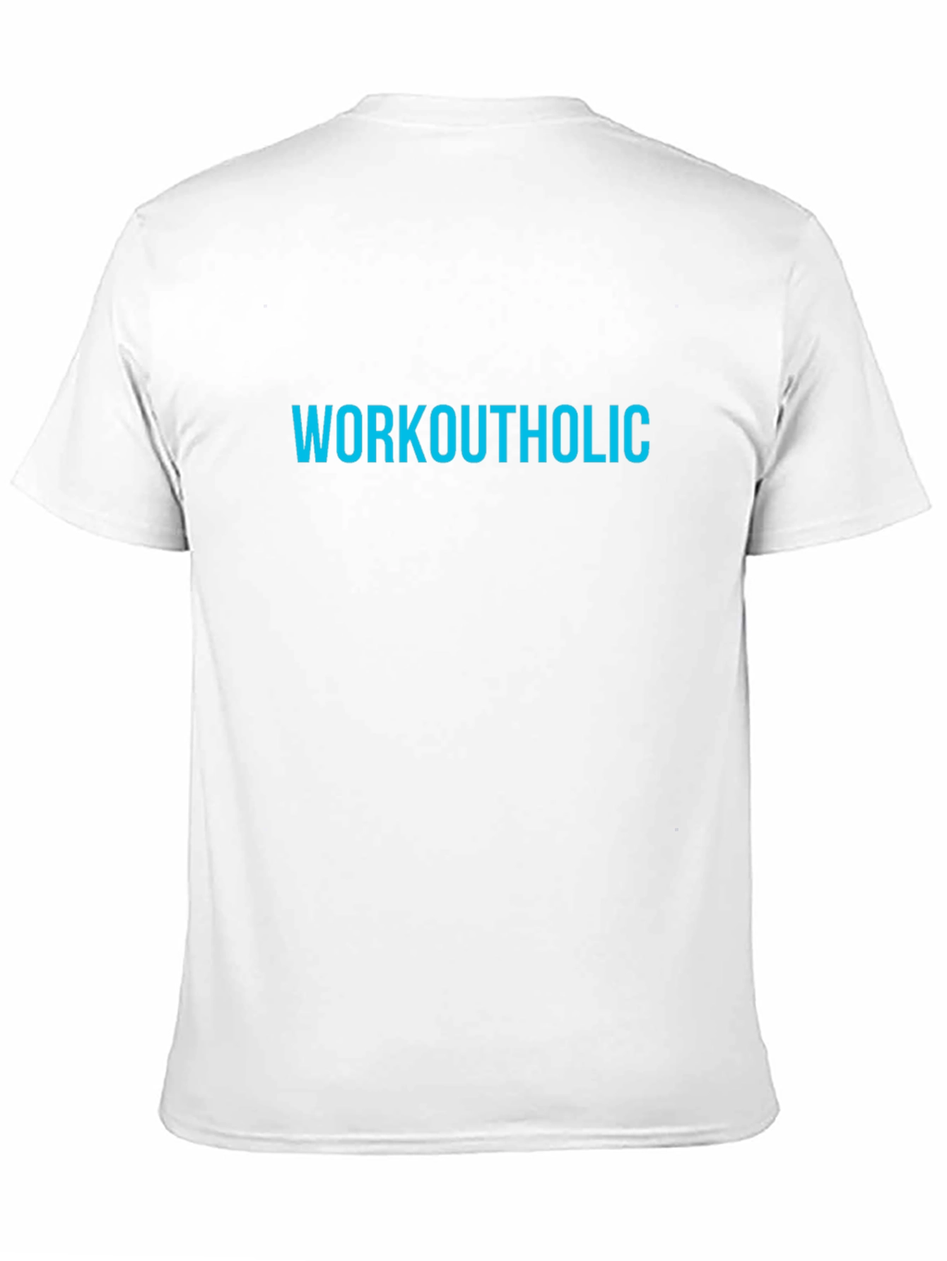 Workoutaholic Black Graphic Tee
