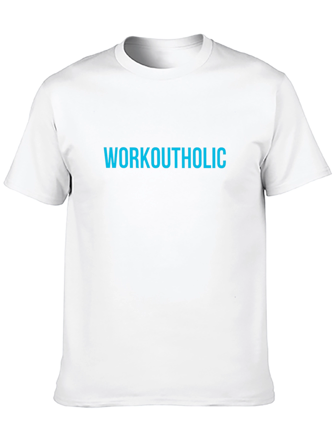 Workoutaholic Black Graphic Tee