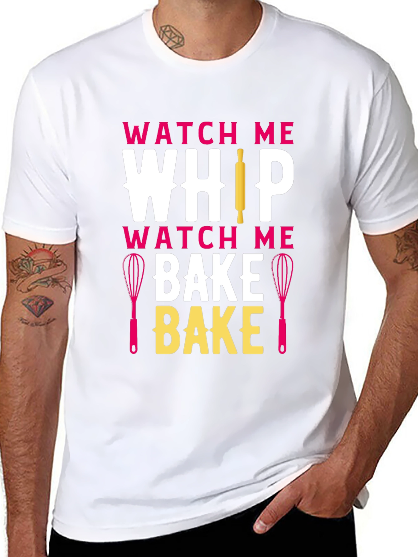 Watch Me Whip Bake T-Shirt