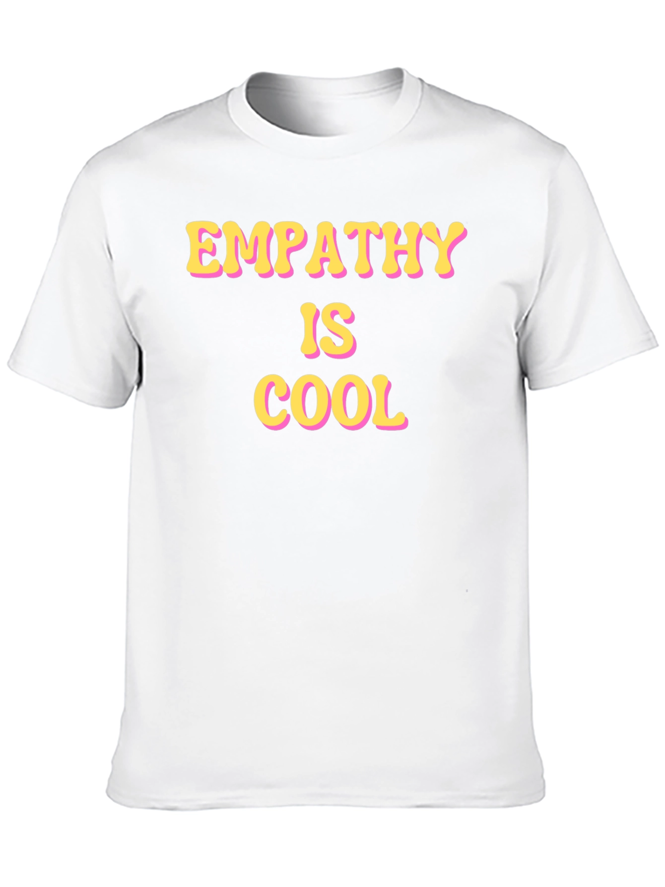 Empathy is Cool Black Graphic Tee