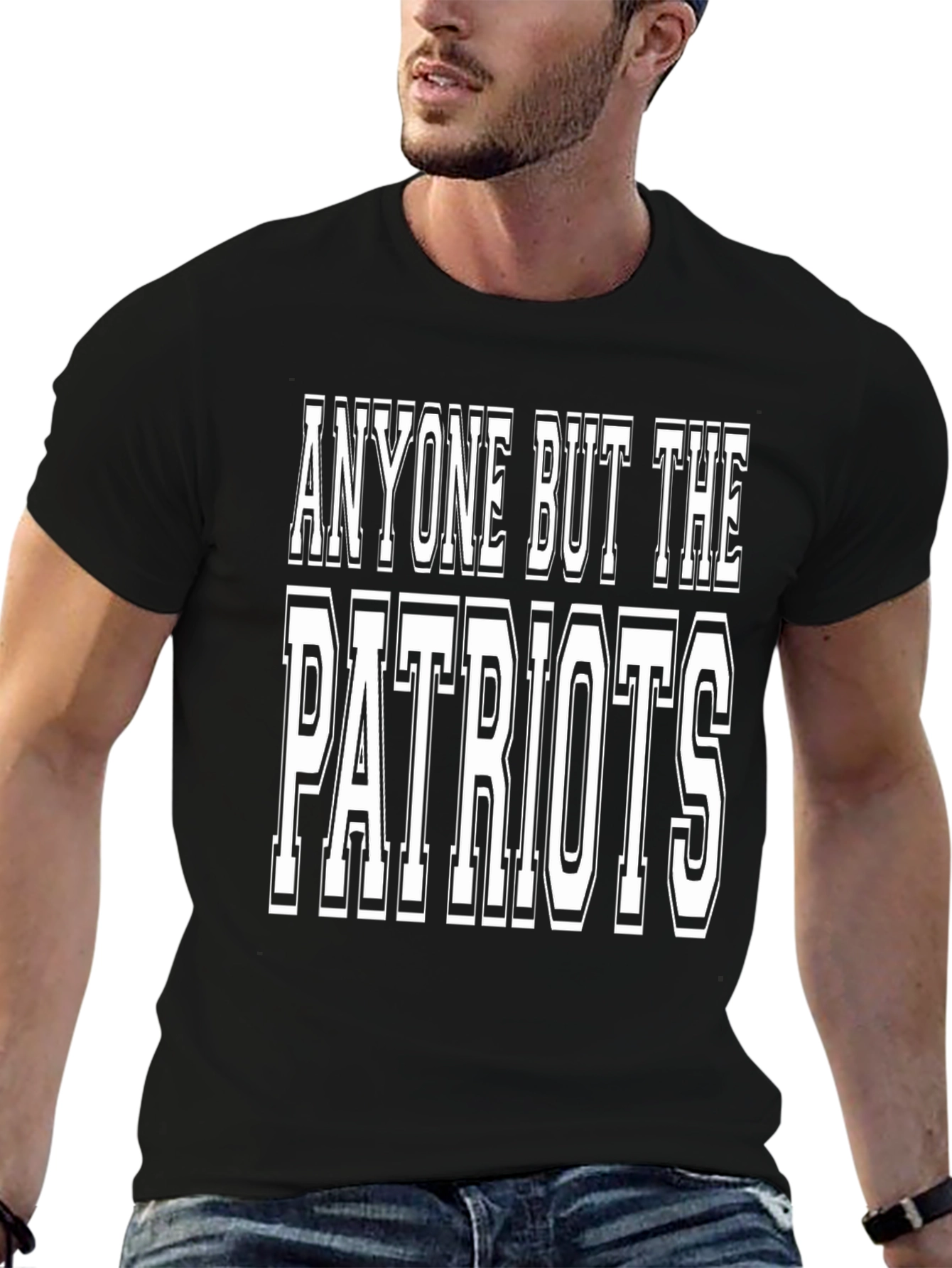 Anyone But the Patriots Graphic Tee
