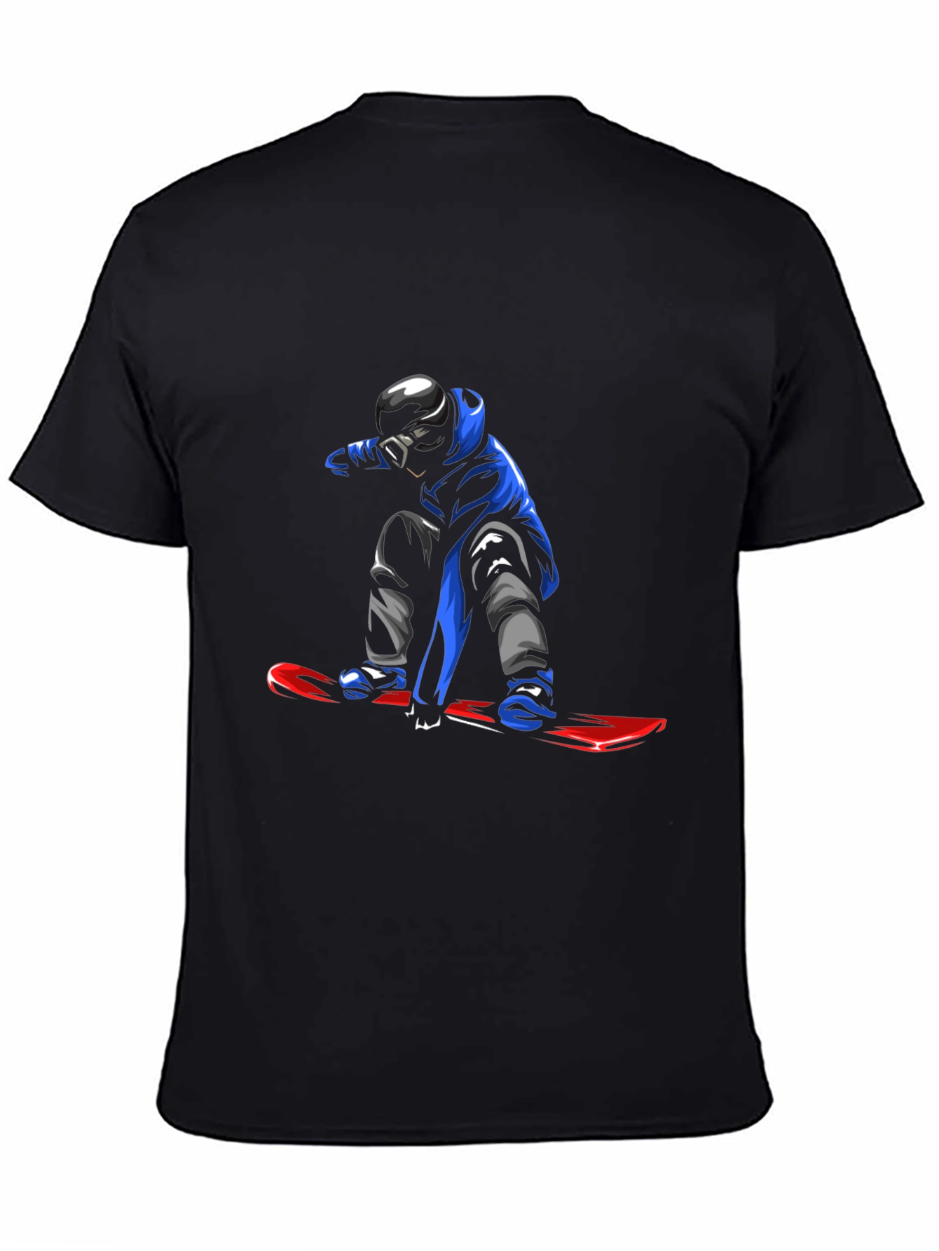 Snowboard Graphic Tee - Cool Winter Sports Shirt