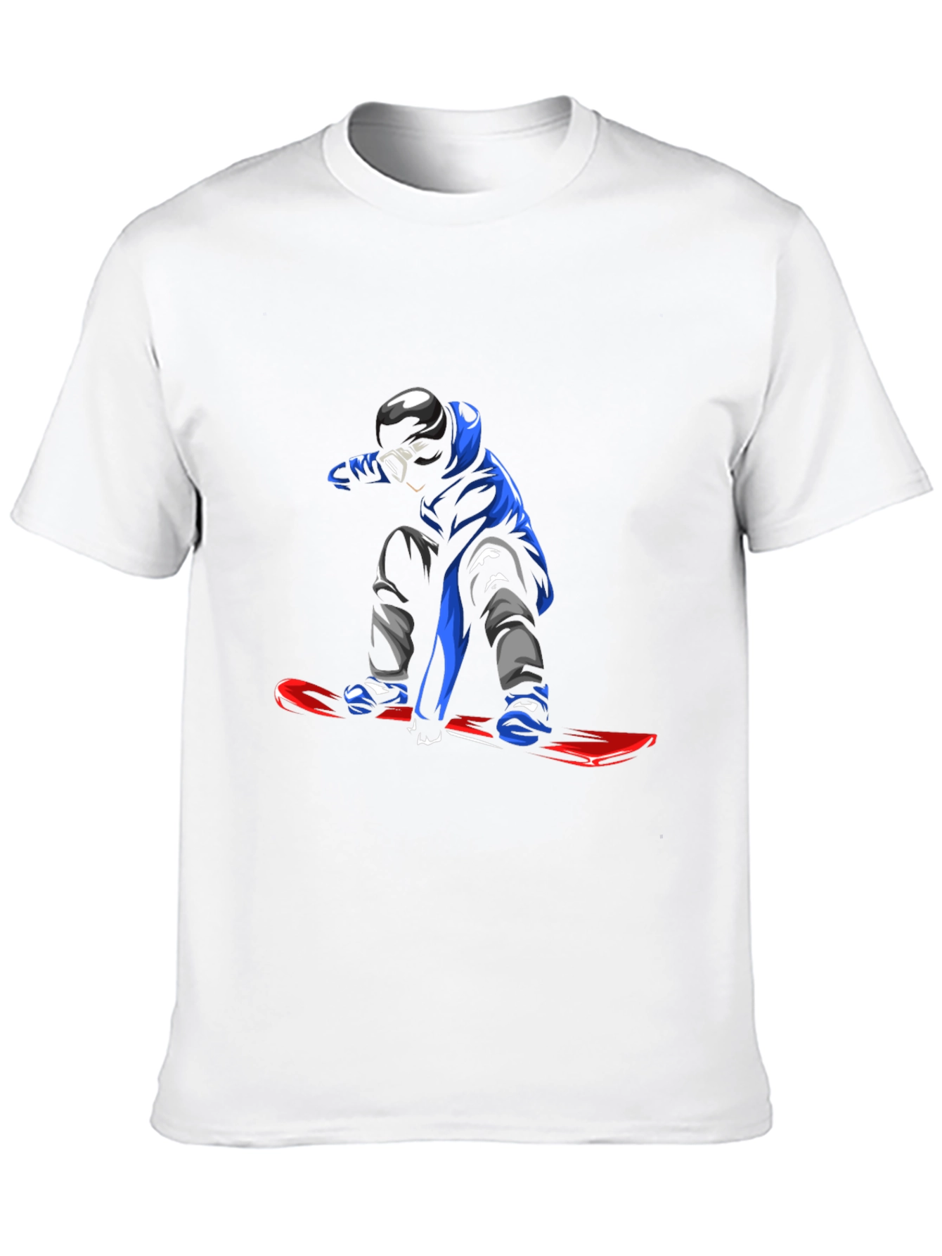 Snowboard Graphic Tee - Cool Winter Sports Shirt