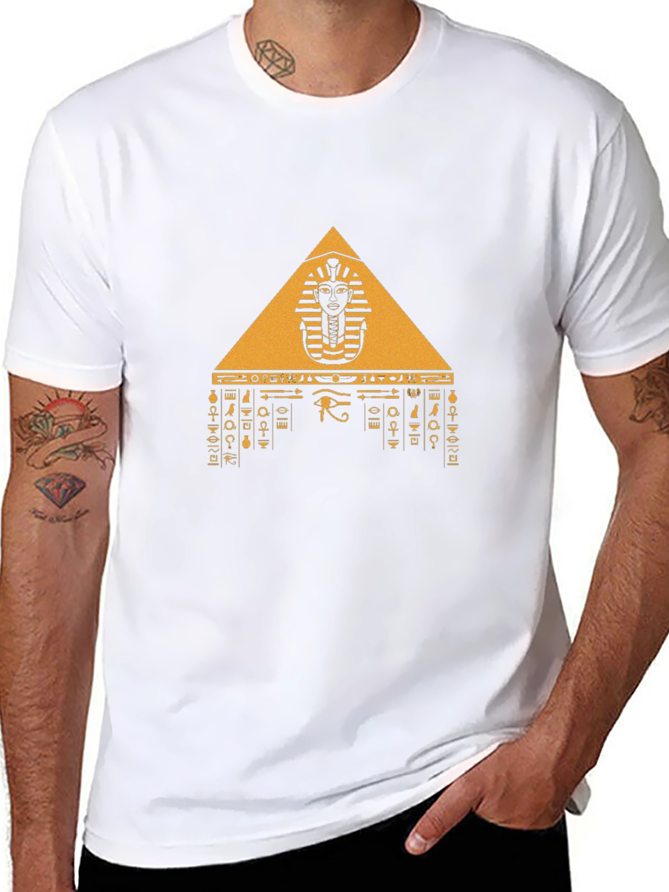 Egyptian Pyramid Pharaoh Graphic Tee