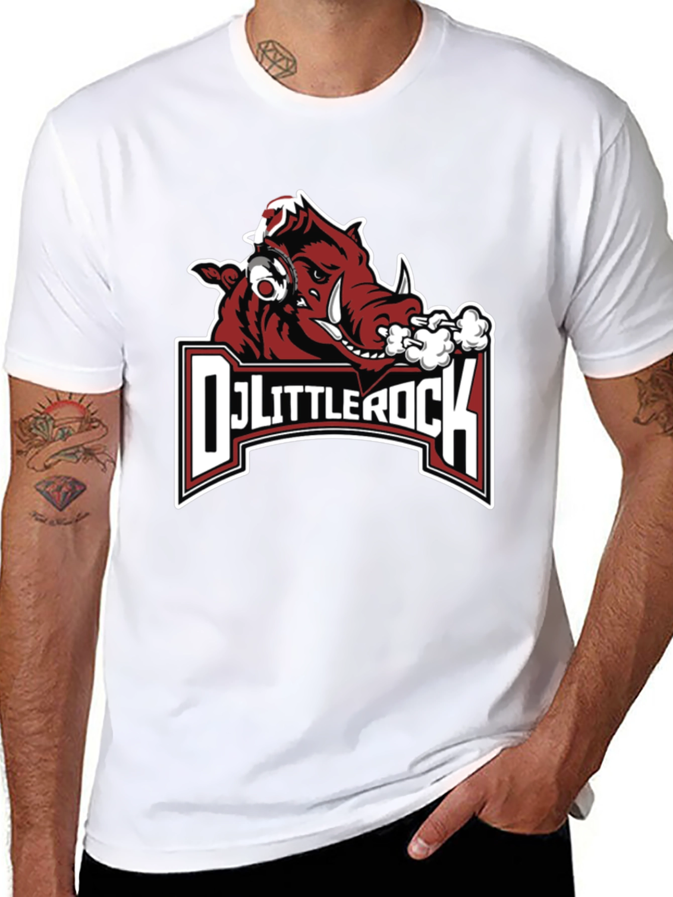 DJ Little Rock Hog T-Shirt