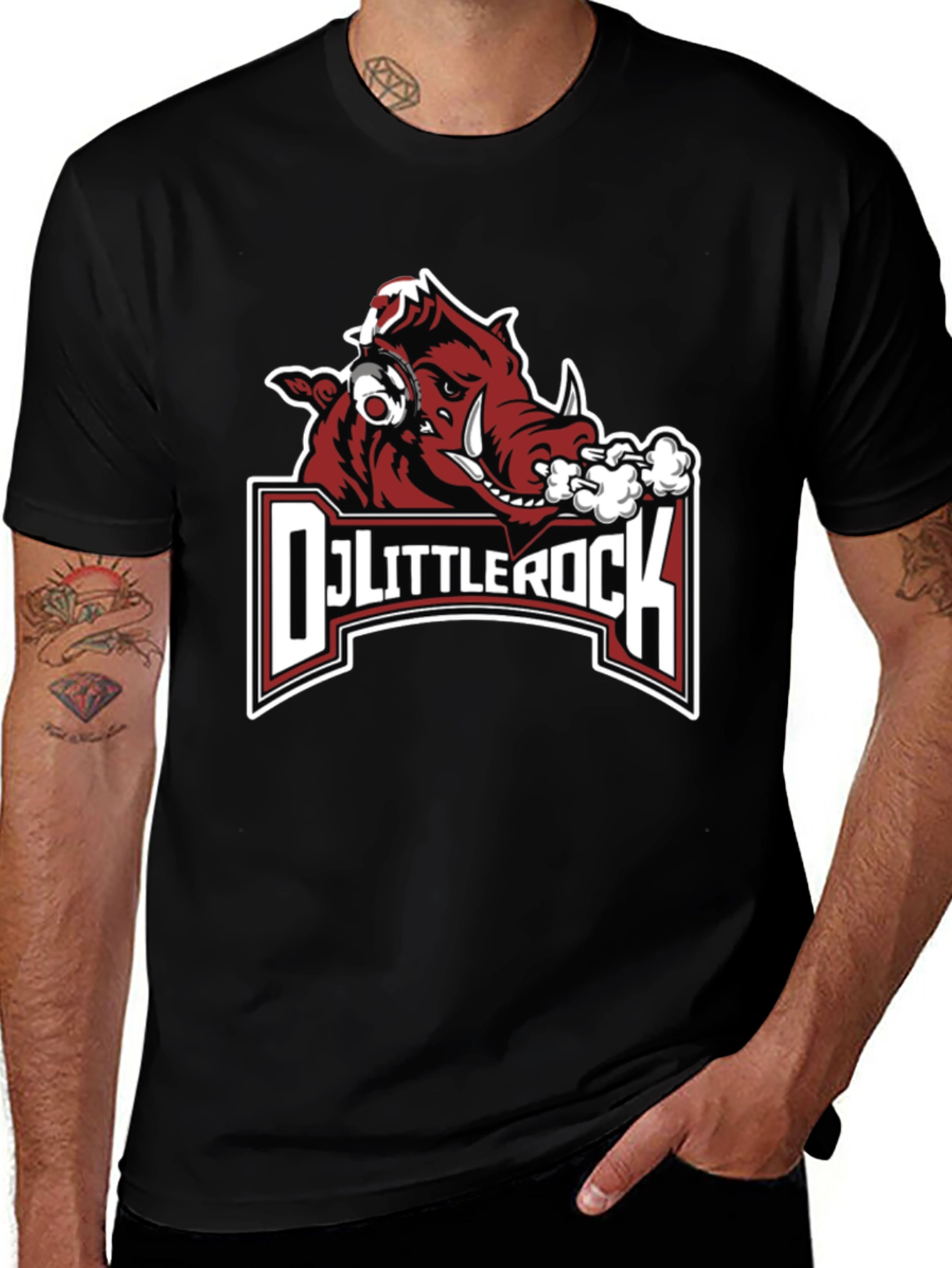 DJ Little Rock Hog T-Shirt