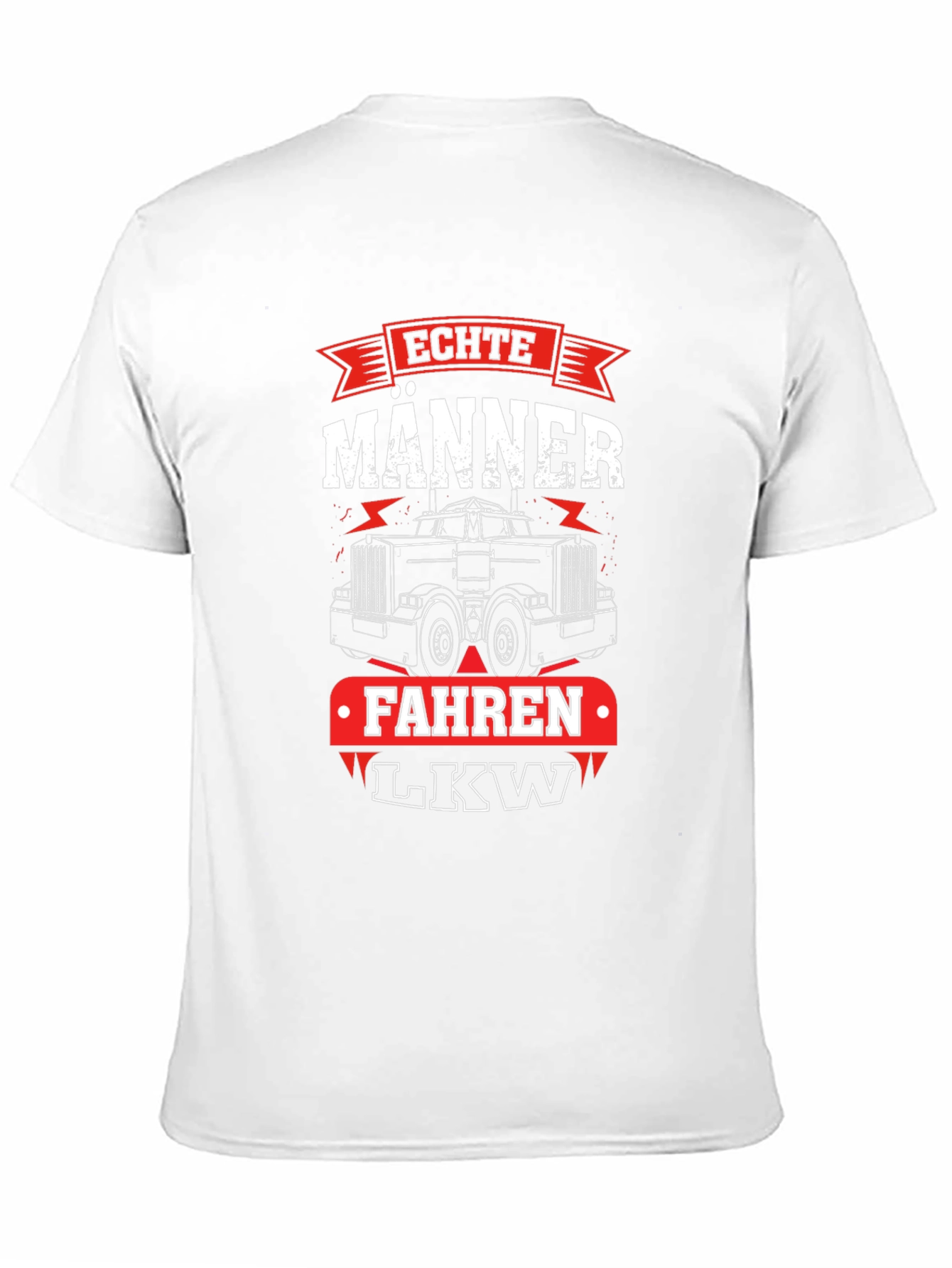 Echte Manner Fahren LKW Trucker T-Shirt