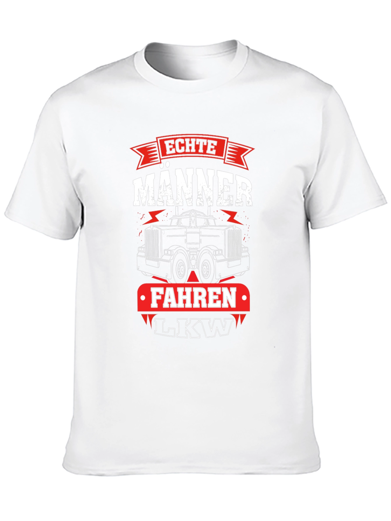 Echte Manner Fahren LKW Trucker T-Shirt