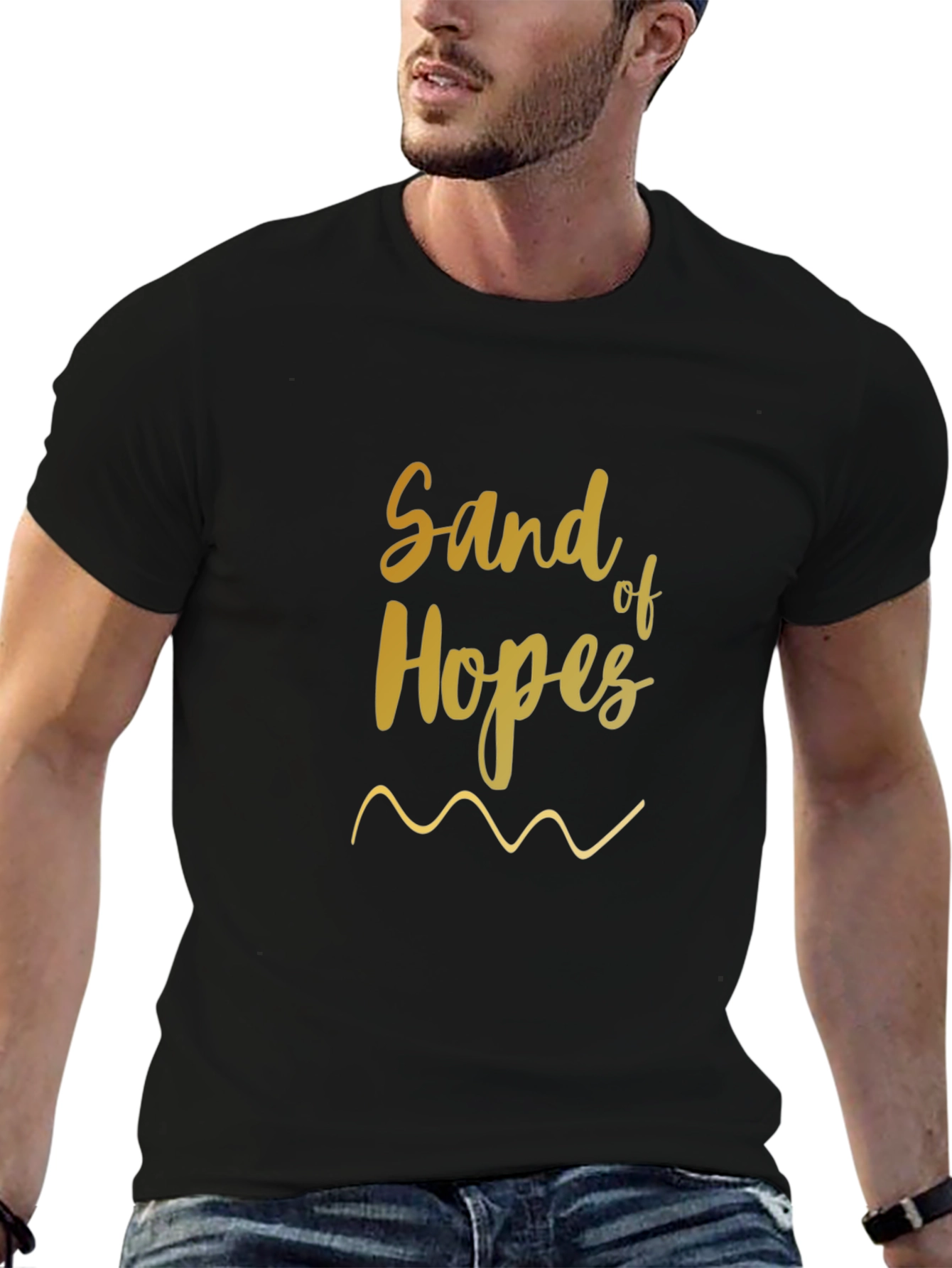 Sand of Hopes Graphic Tee - Black