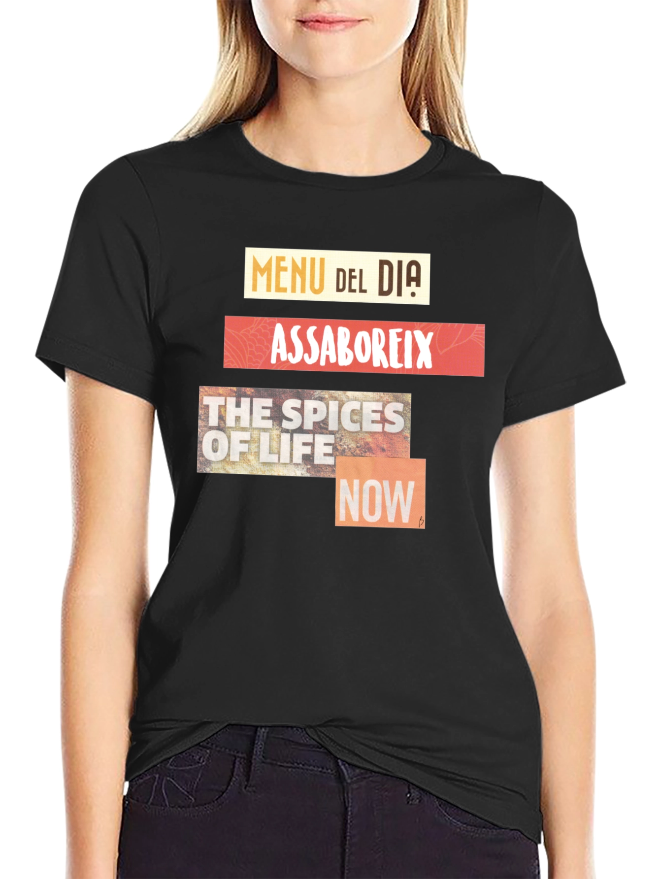 Trendy Graphic T-Shirt - Menu Del Dia