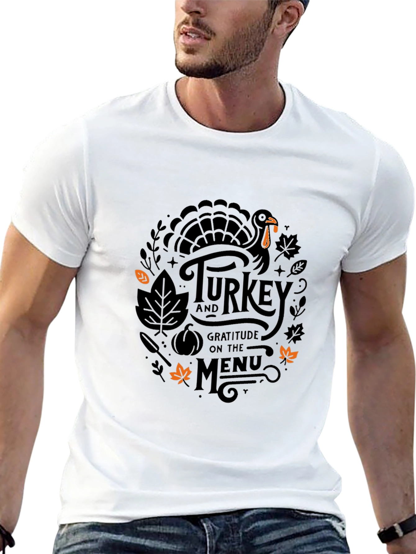 Thanksgiving Turkey Gratitude T-Shirt