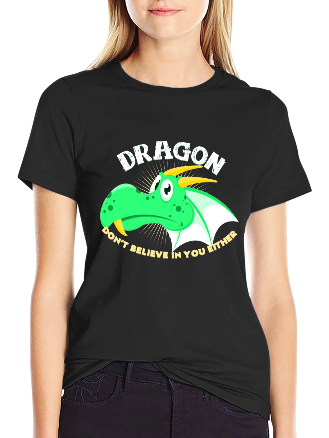Dragon Graphic Tee - Dont Believe in You Either