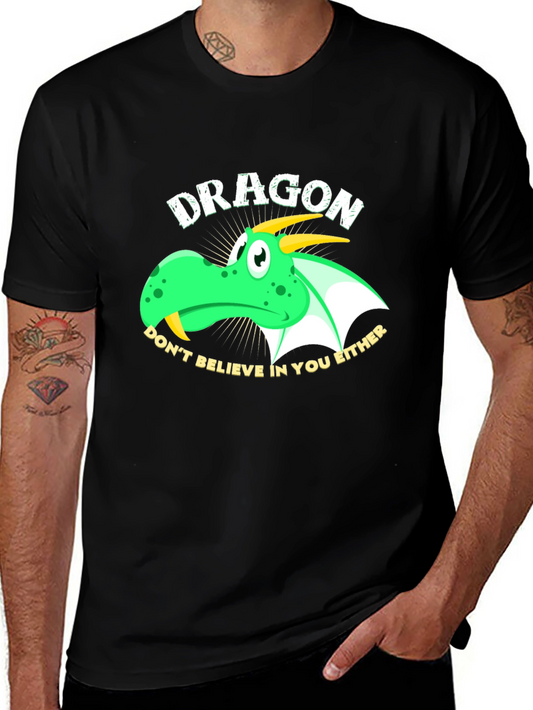 Dragon Graphic Tee - Dont Believe in You Either