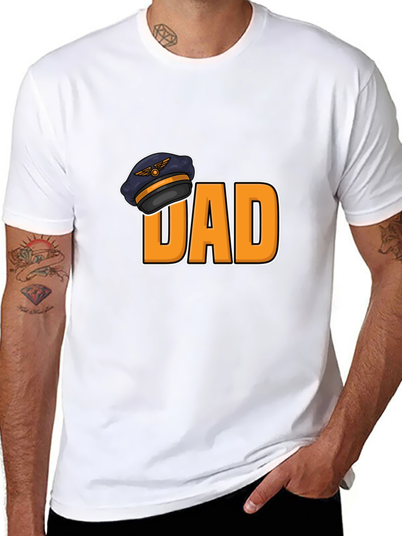 Pilot Dad Graphic T-Shirt
