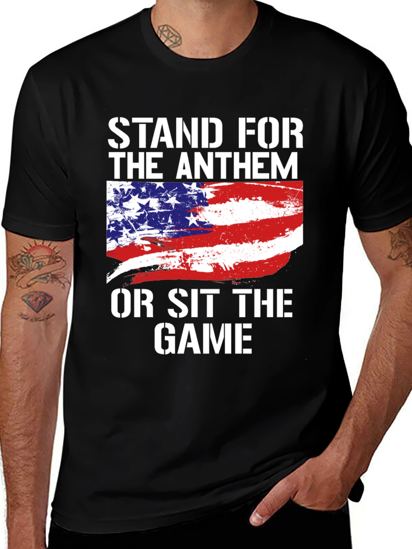 Stand for the Anthem Graphic Tee