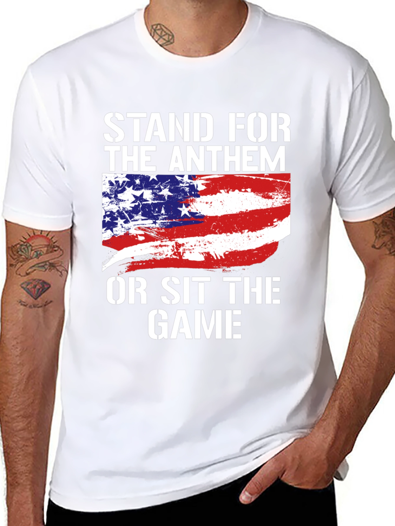 Stand for the Anthem Graphic Tee