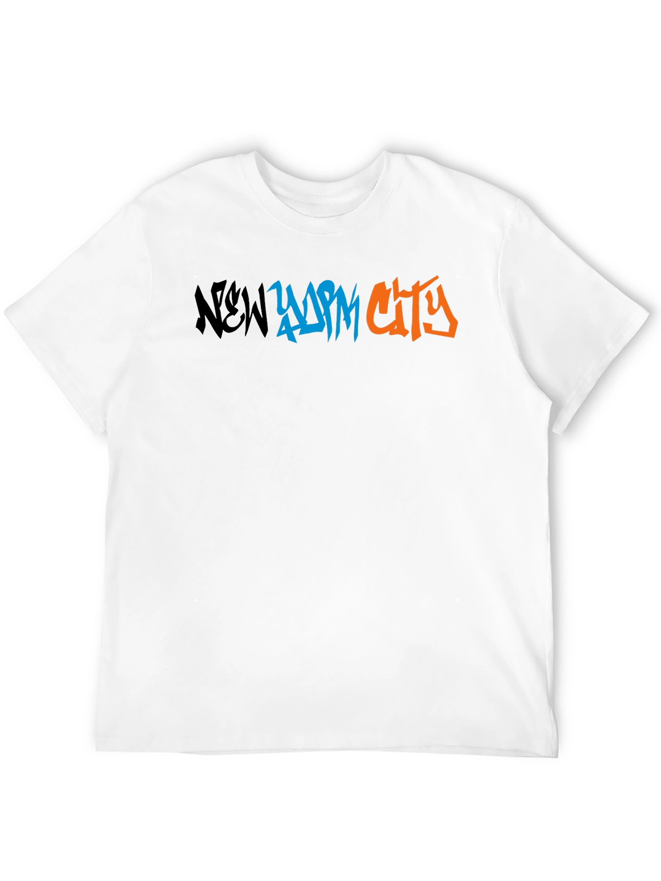 New York City Graffiti Graphic Tee - Black