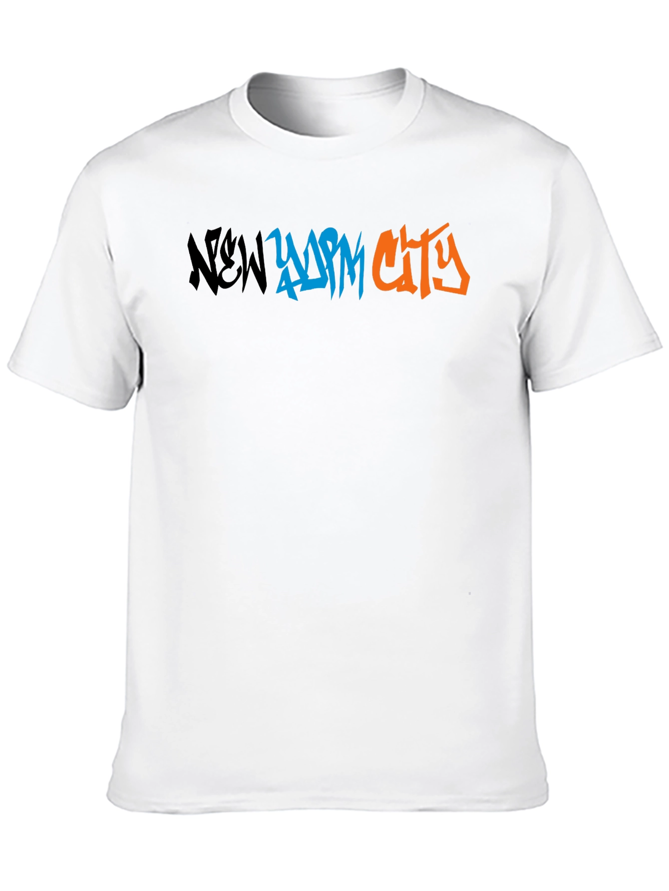 New York City Graffiti Graphic Tee - Black