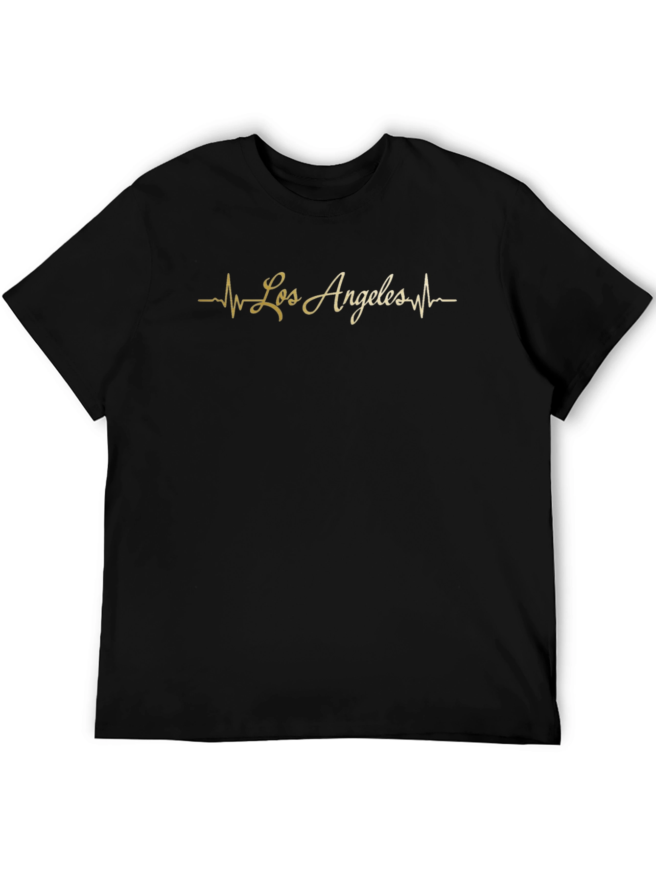 Los Angeles Heartbeat Tee - Stylish Graphic T-Shirt