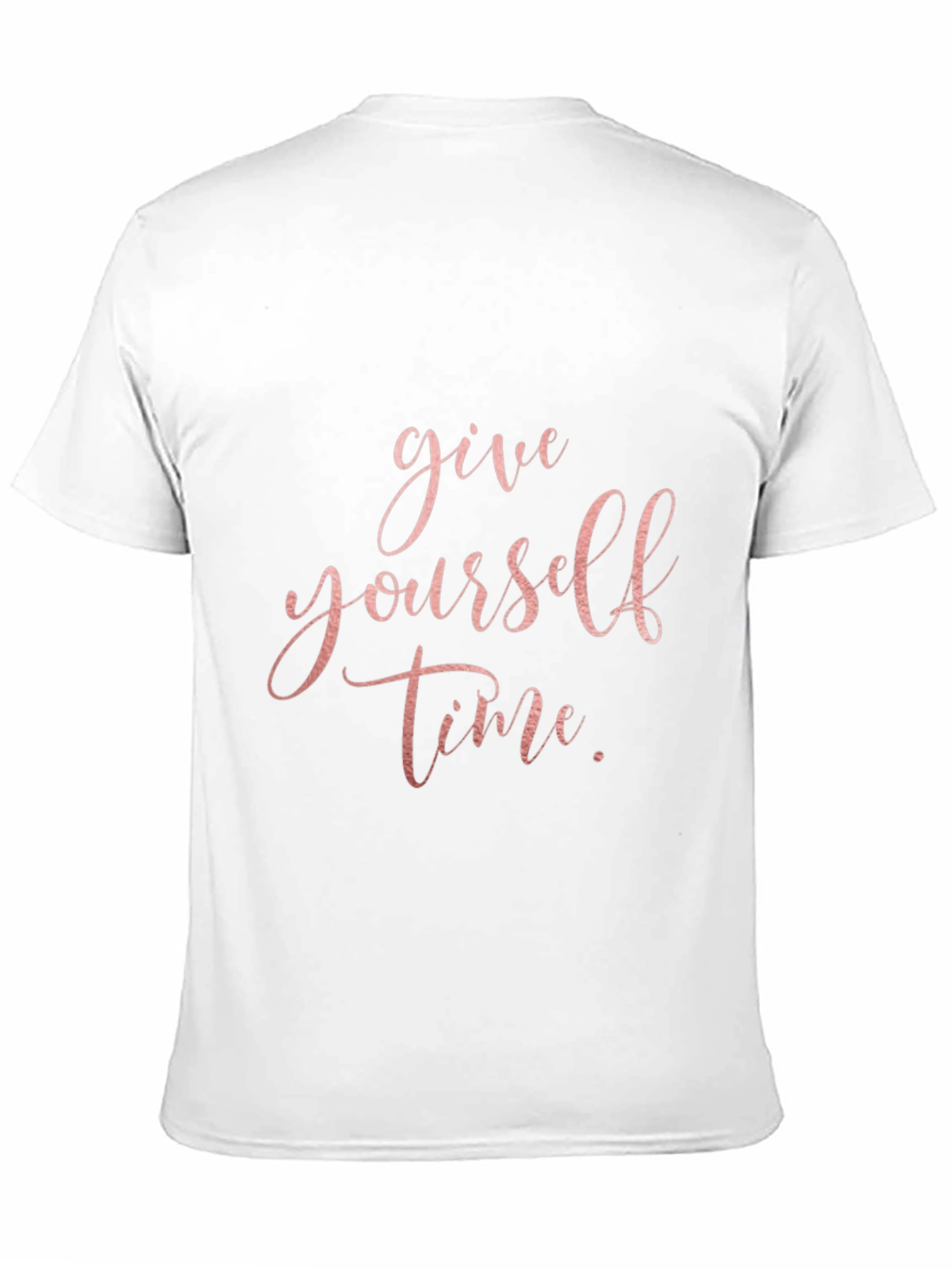 Give Yourself Time Black Graphic Tee