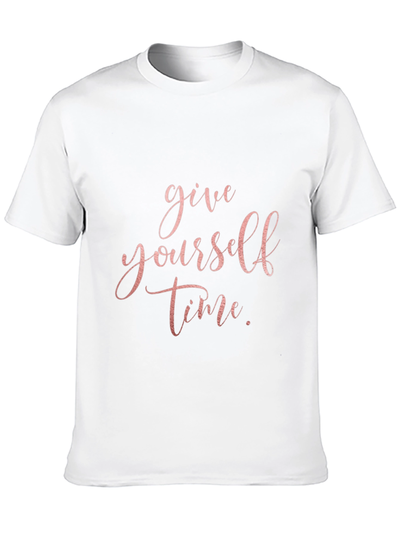 Give Yourself Time Black Graphic Tee