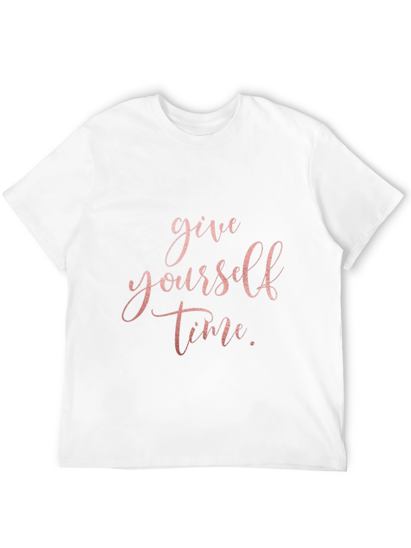Give Yourself Time Black Graphic Tee