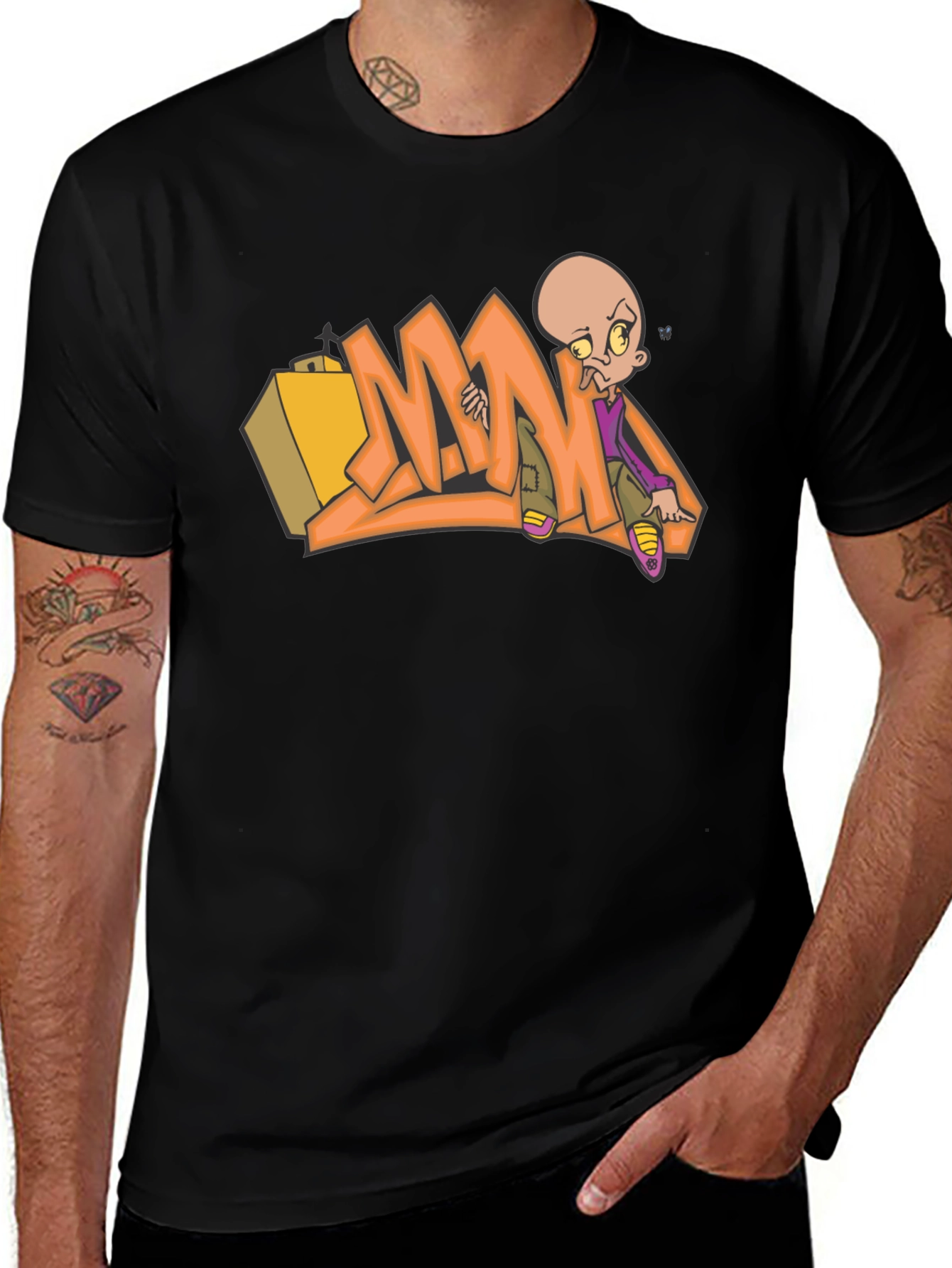 Cool Graphic Tee - Unique Urban Design