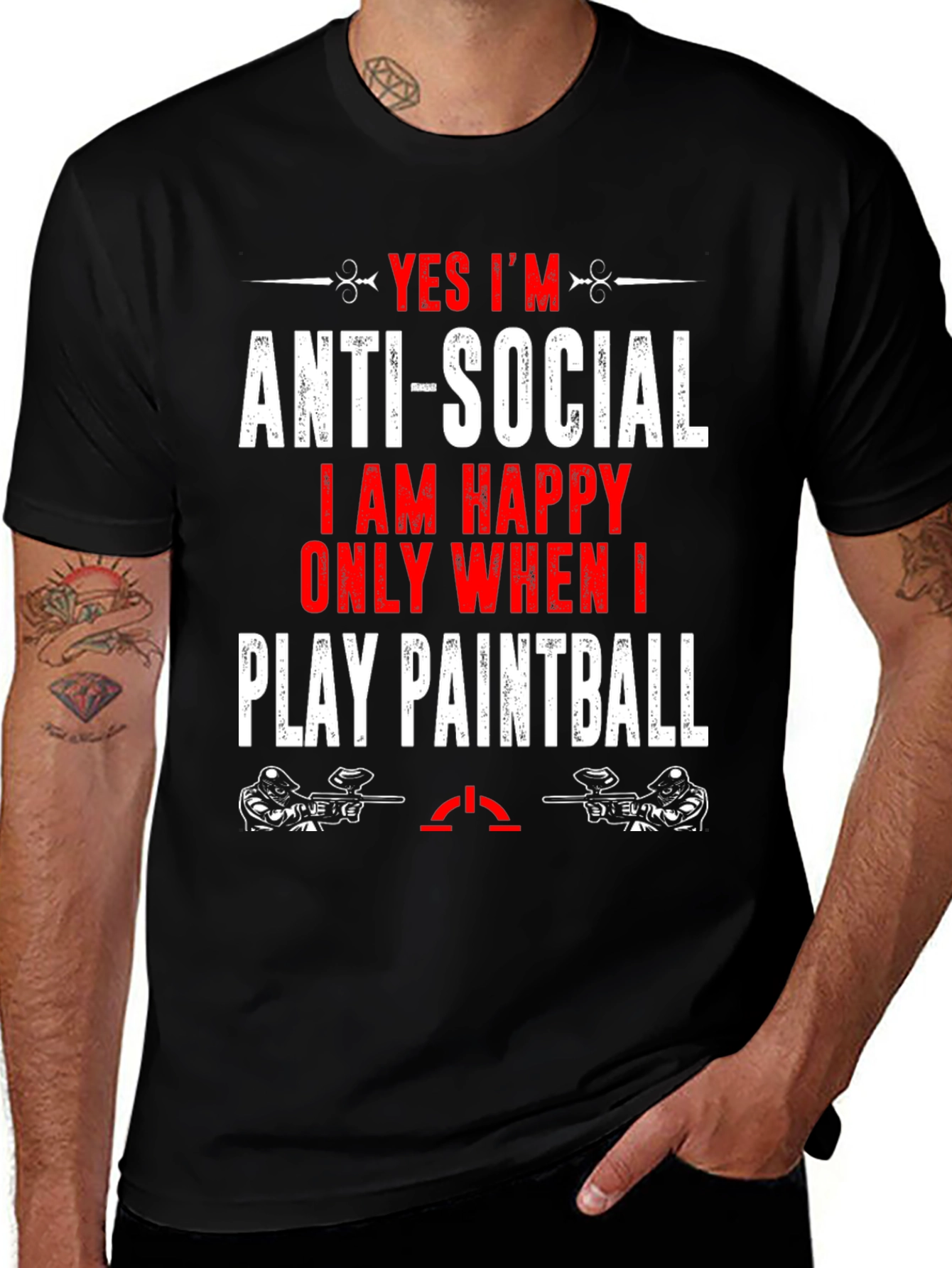 Anti-Social Paintball T-Shirt