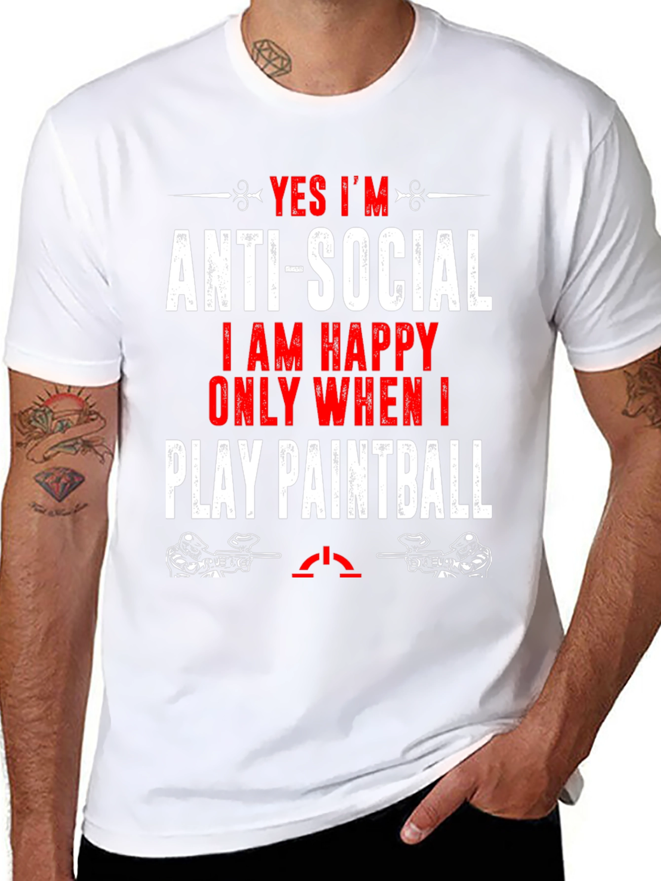 Anti-Social Paintball T-Shirt
