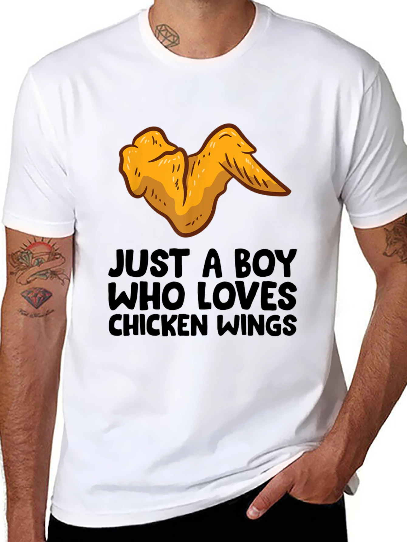 Chicken Wings Lover Graphic T-Shirt