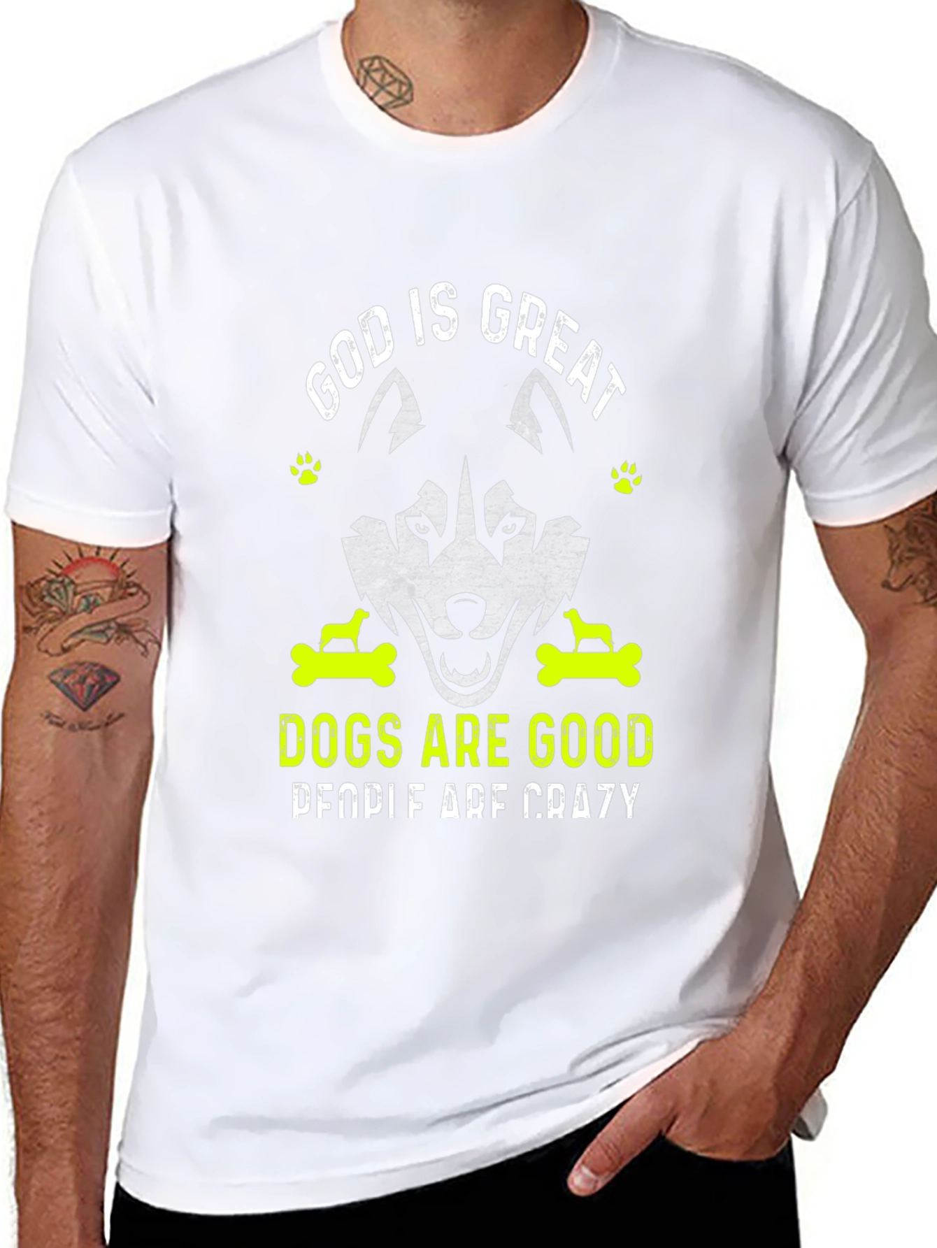 God is Great Dogs are Good T-Shirt