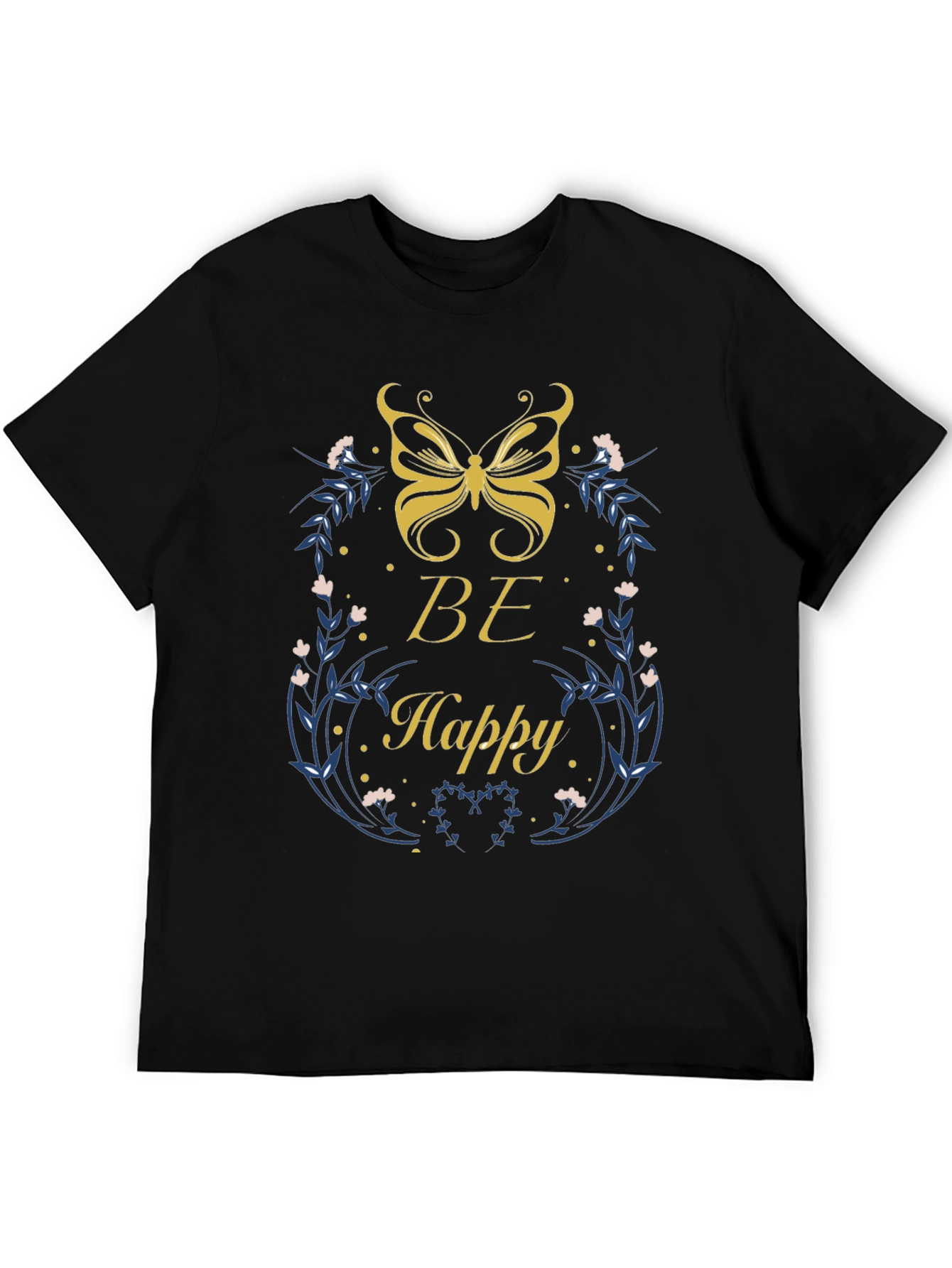 Be Happy Butterfly T-Shirt