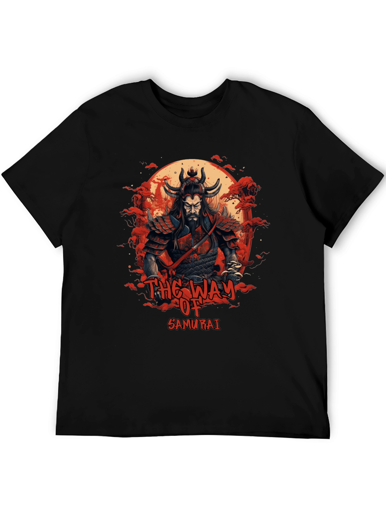 The Way of Samurai Graphic T-Shirt - Black