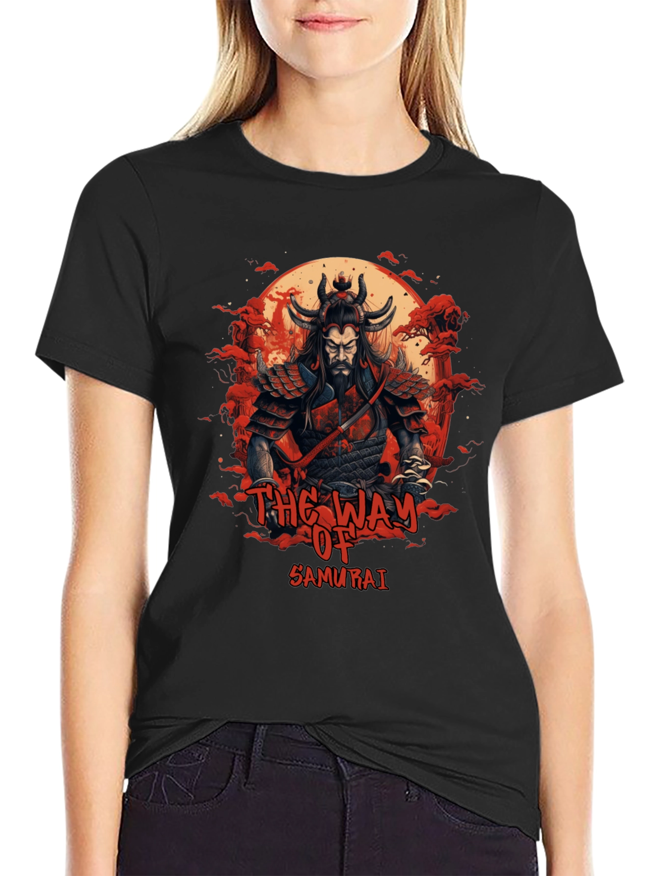 The Way of Samurai Graphic T-Shirt - Black